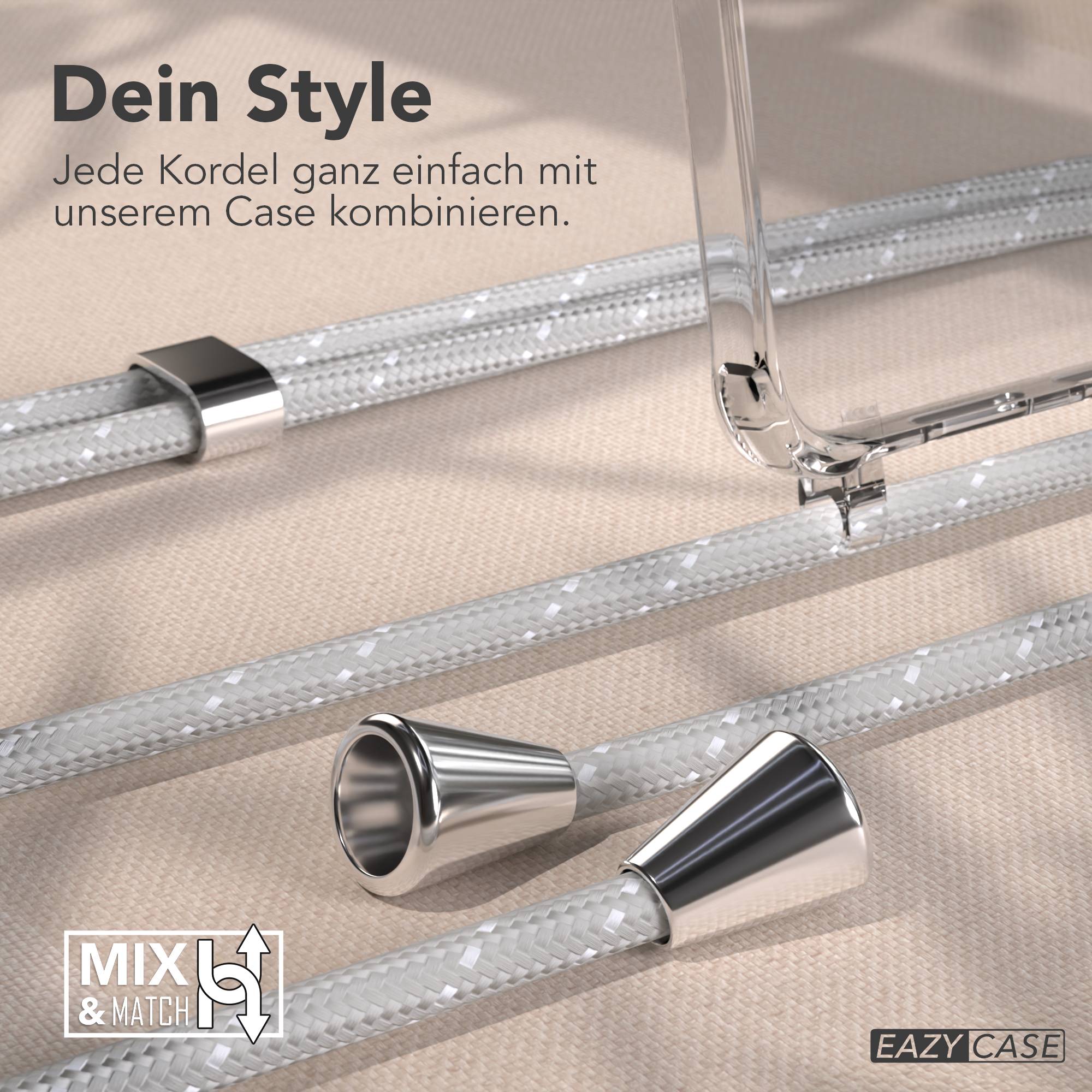 Galaxy S25 Edge transparente Hülle + Kordel