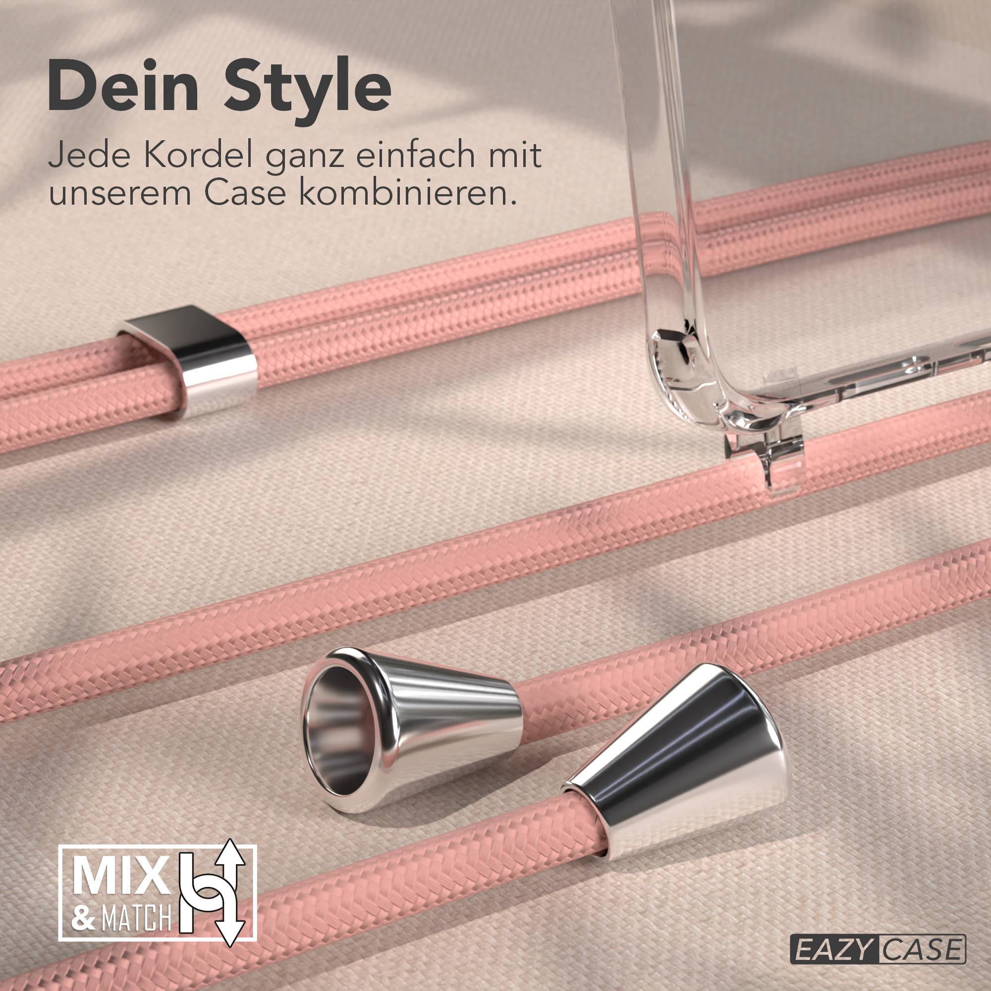 Galaxy S25 Edge transparente Hülle + Kordel