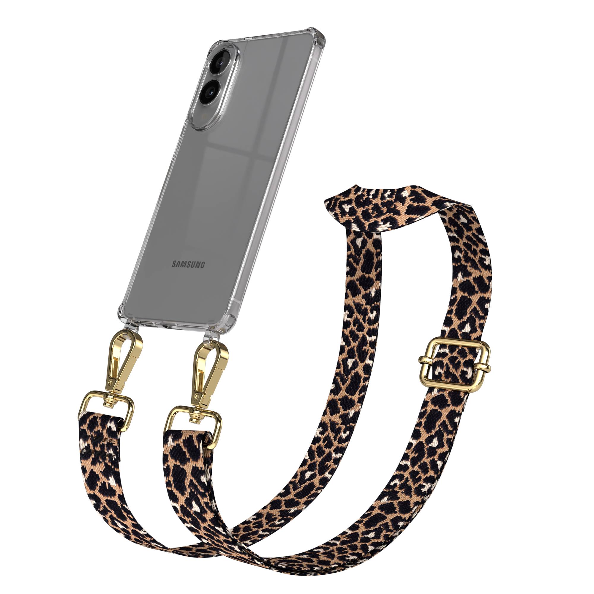 Samsung Galaxy S25 Edge Handykette mit Boho Band und verstellbarem Trageriemen