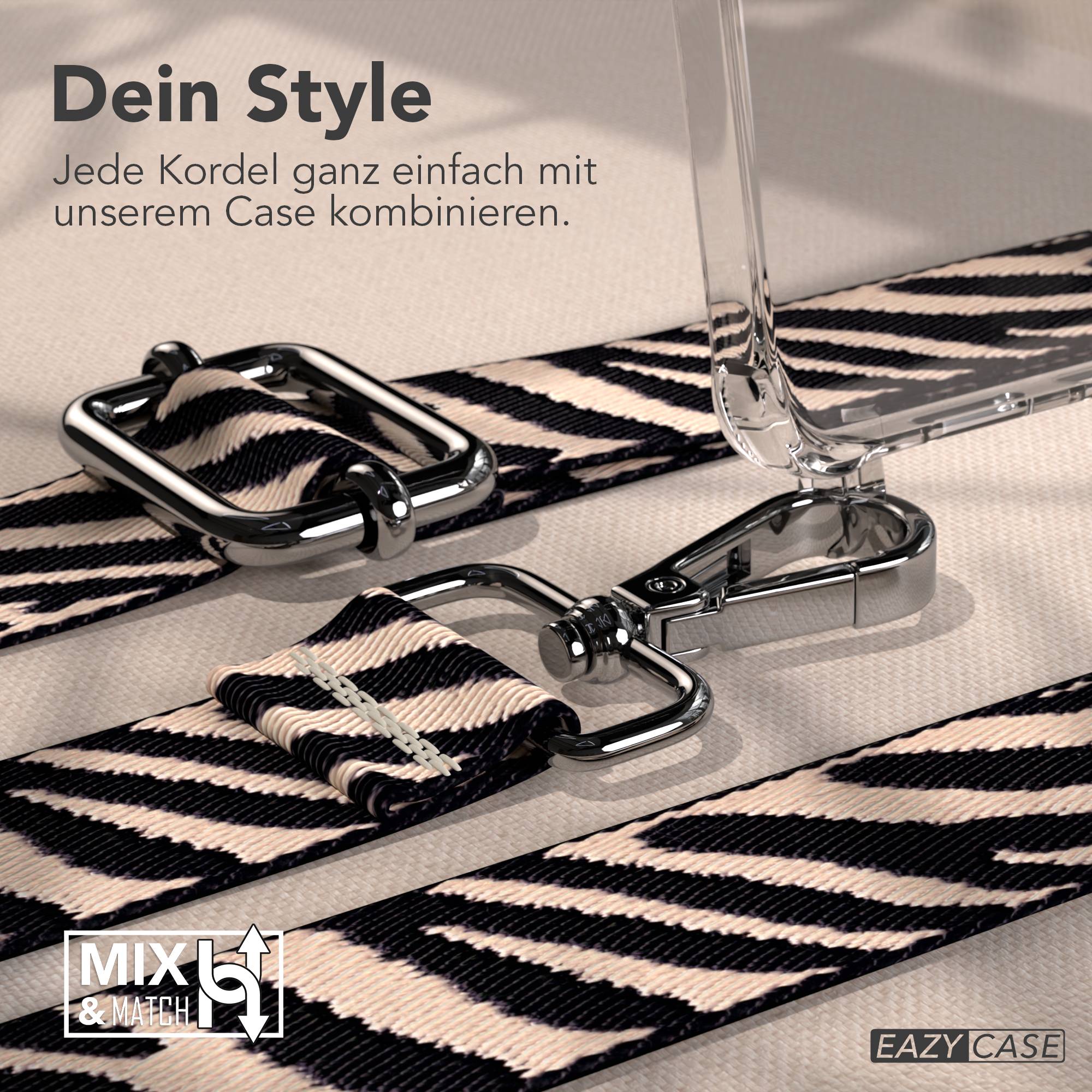 Samsung Galaxy S25 Edge Handykette mit Boho Band und verstellbarem Trageriemen