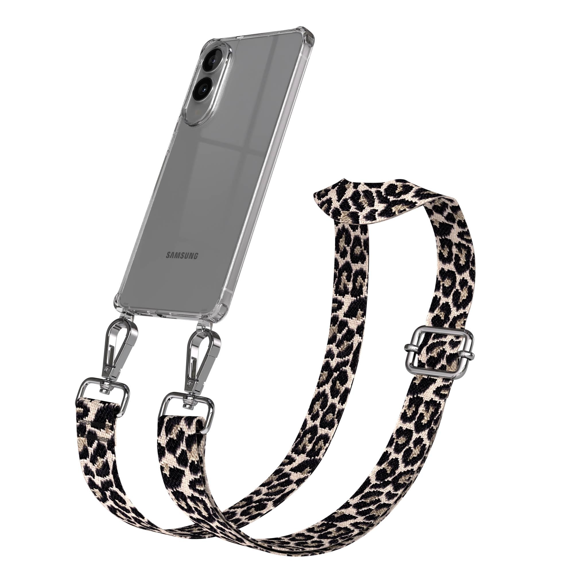 Samsung Galaxy S25 Edge Handykette mit Boho Band und verstellbarem Trageriemen
