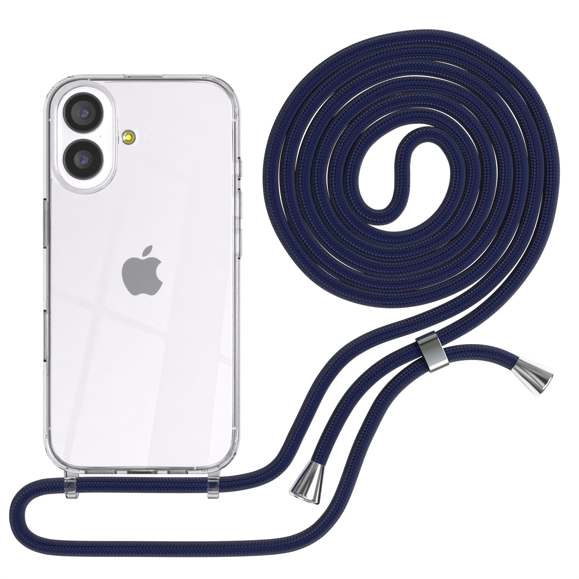 iPhone 17 transparente Hülle + Kordel