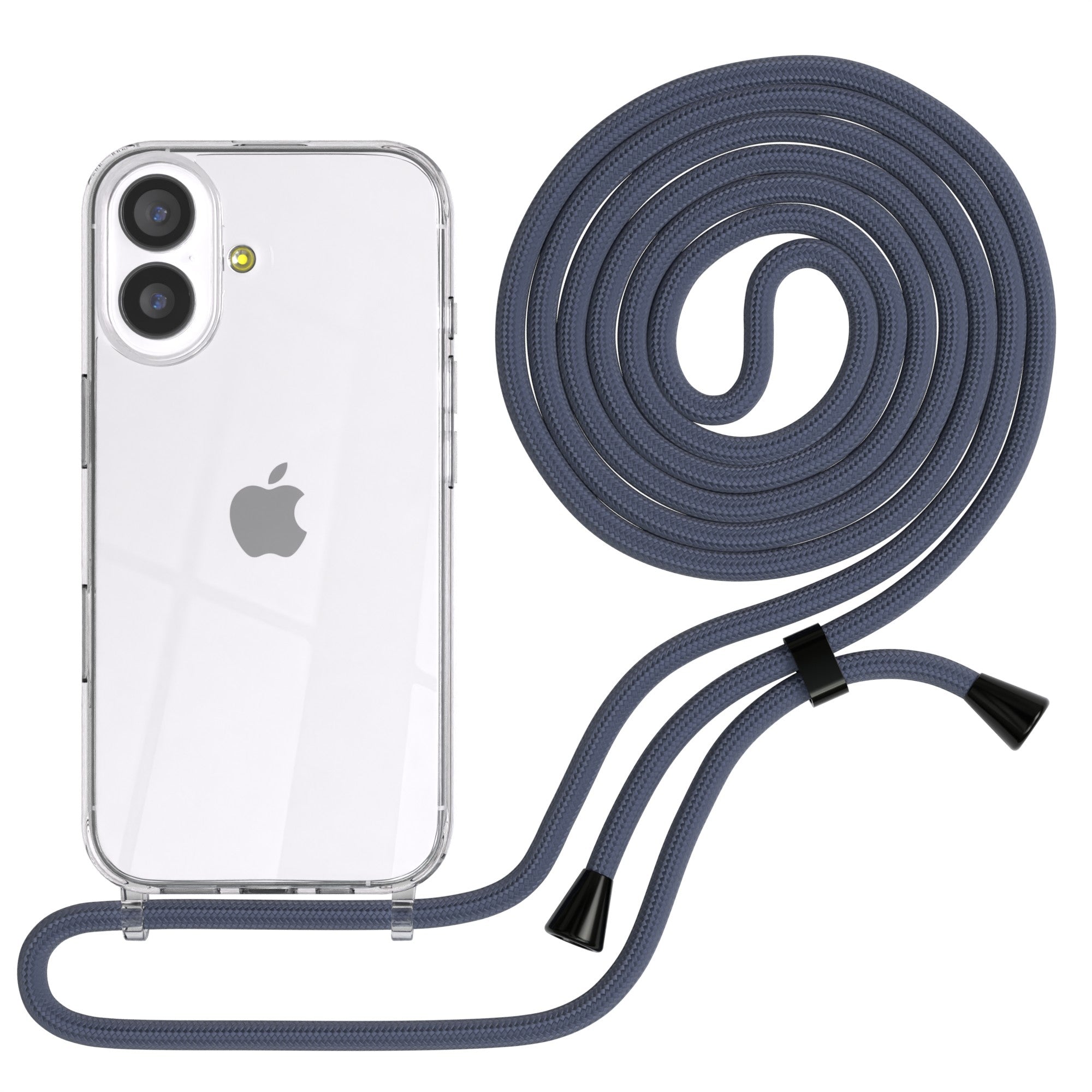 iPhone 17 transparente Hülle + Kordel