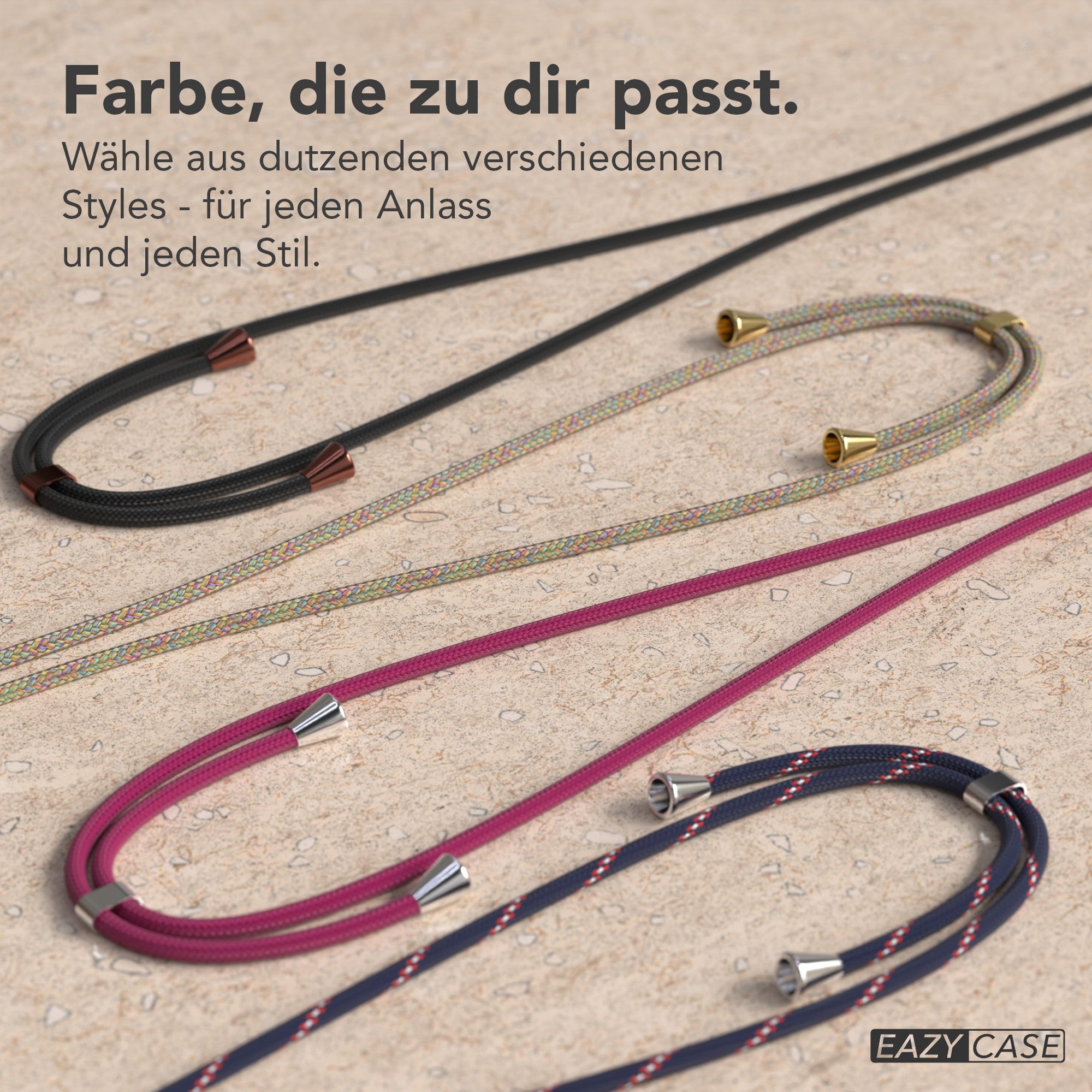 iPhone Air transparente Hülle + Kordel