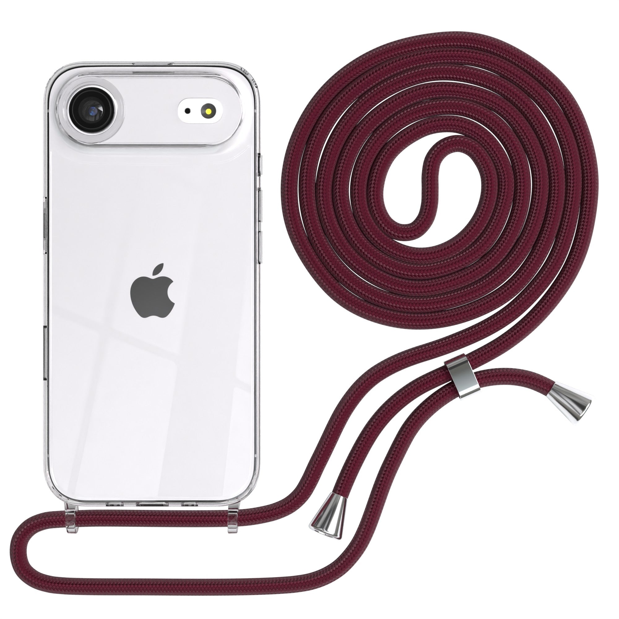 iPhone Air transparente Hülle + Kordel