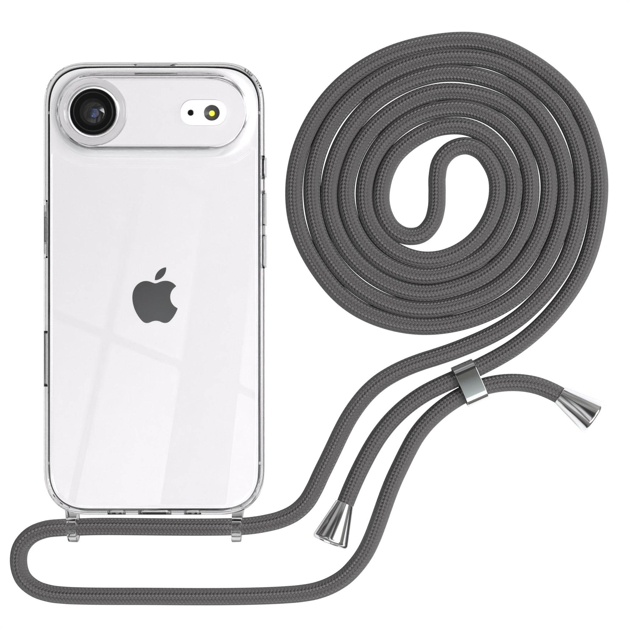 iPhone Air transparente Hülle + Kordel