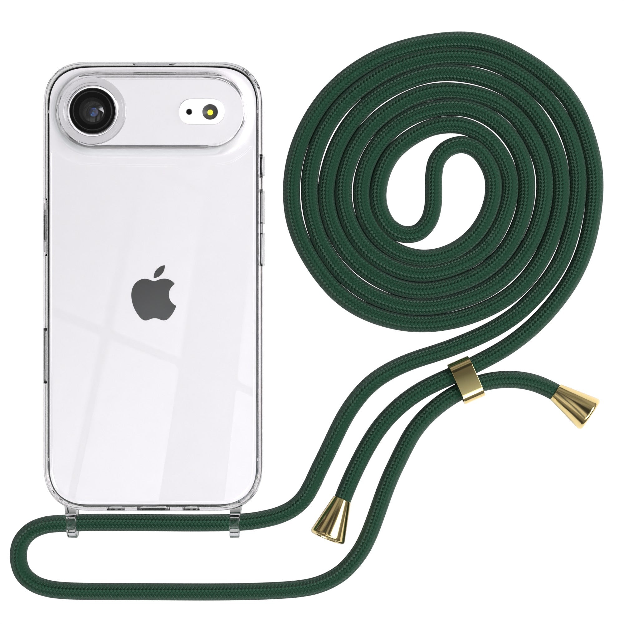 iPhone Air transparente Hülle + Kordel