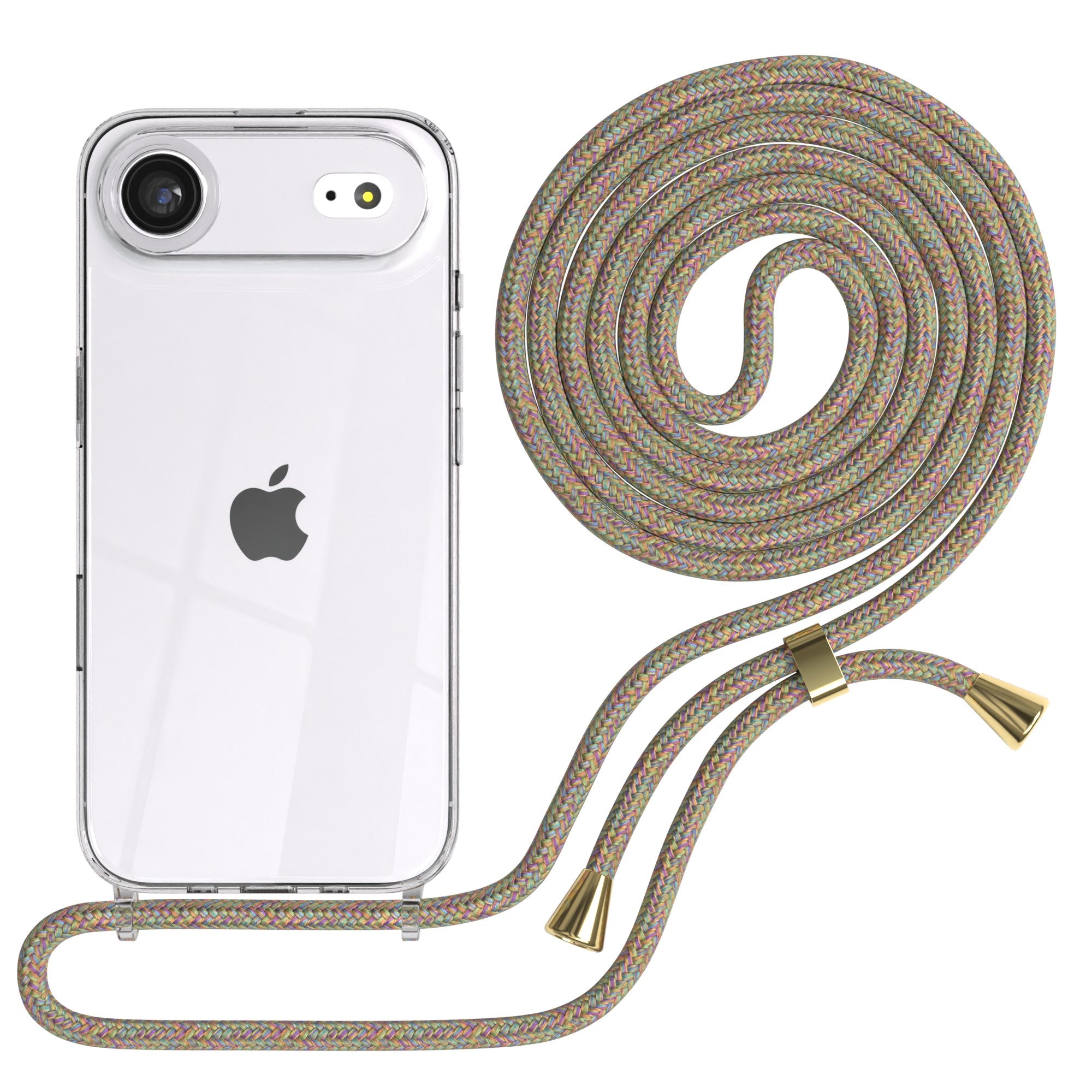 iPhone Air transparente Hülle + Kordel