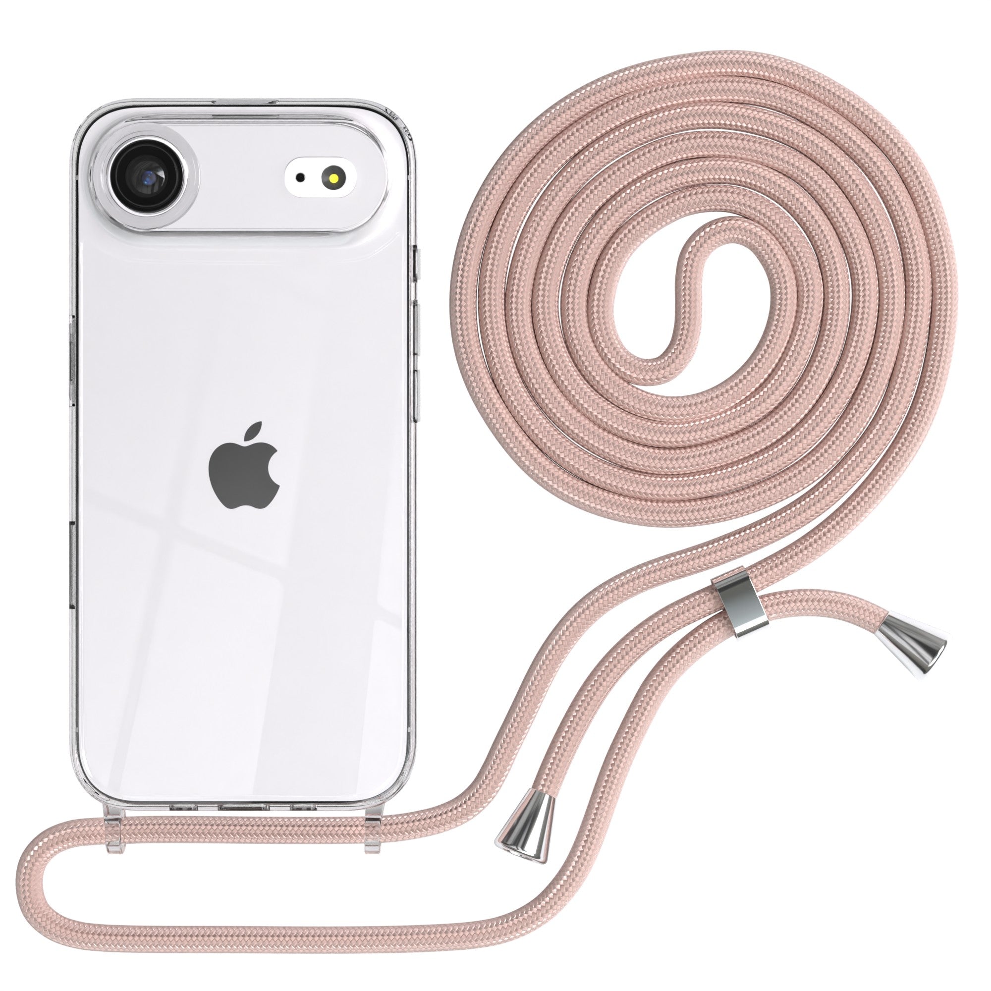 iPhone Air transparente Hülle + Kordel