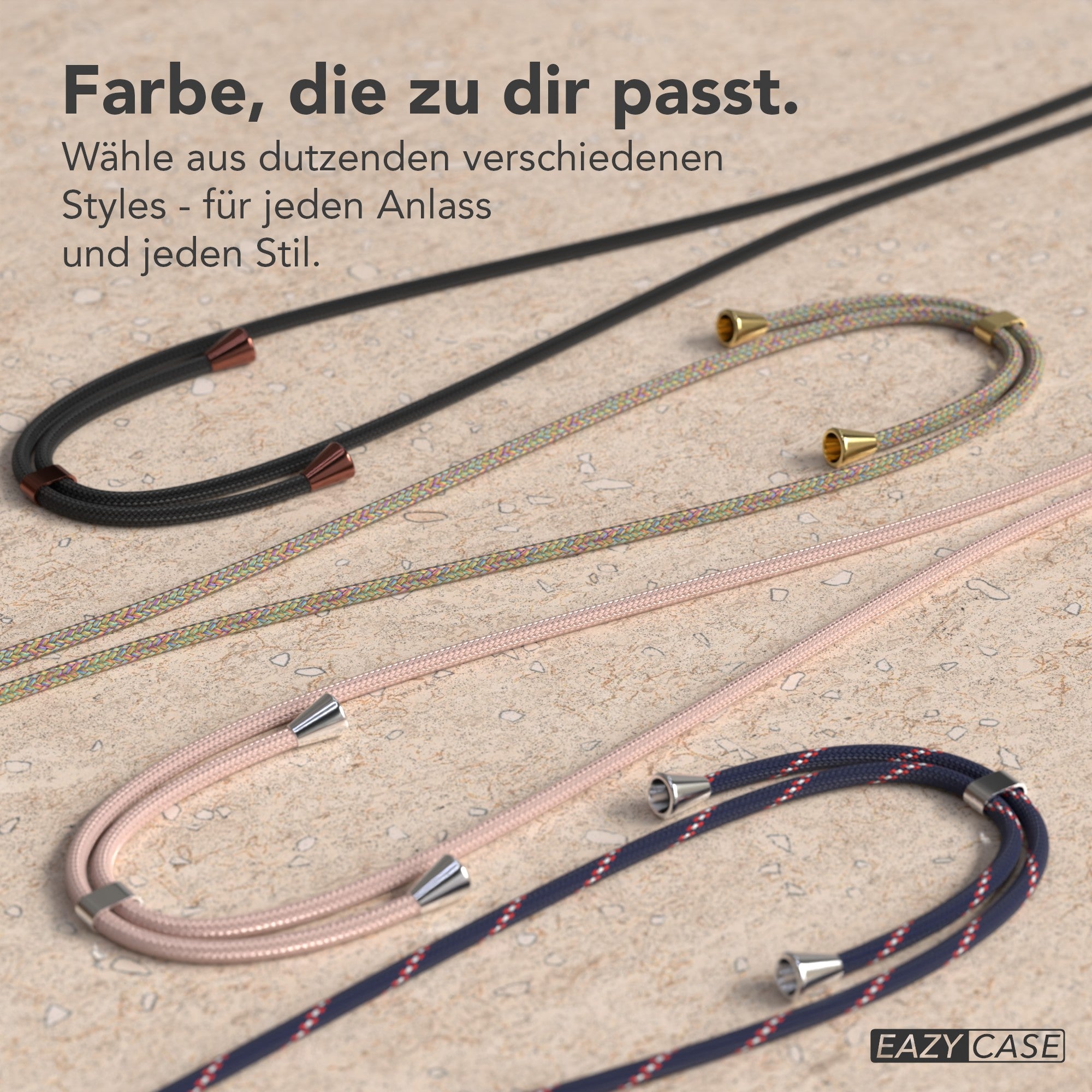 iPhone Air transparente Hülle + Kordel