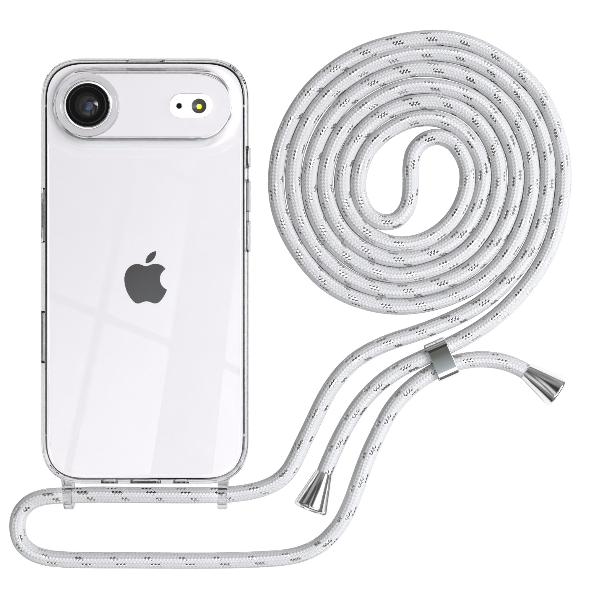 iPhone Air transparente Hülle + Kordel