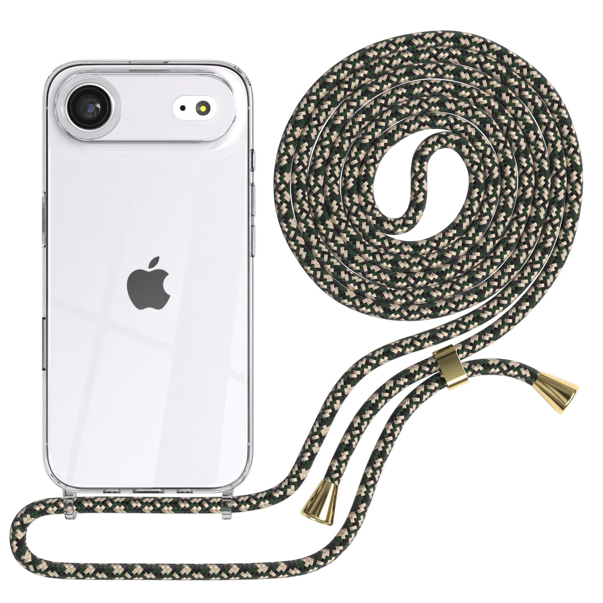 iPhone Air transparente Hülle + Kordel