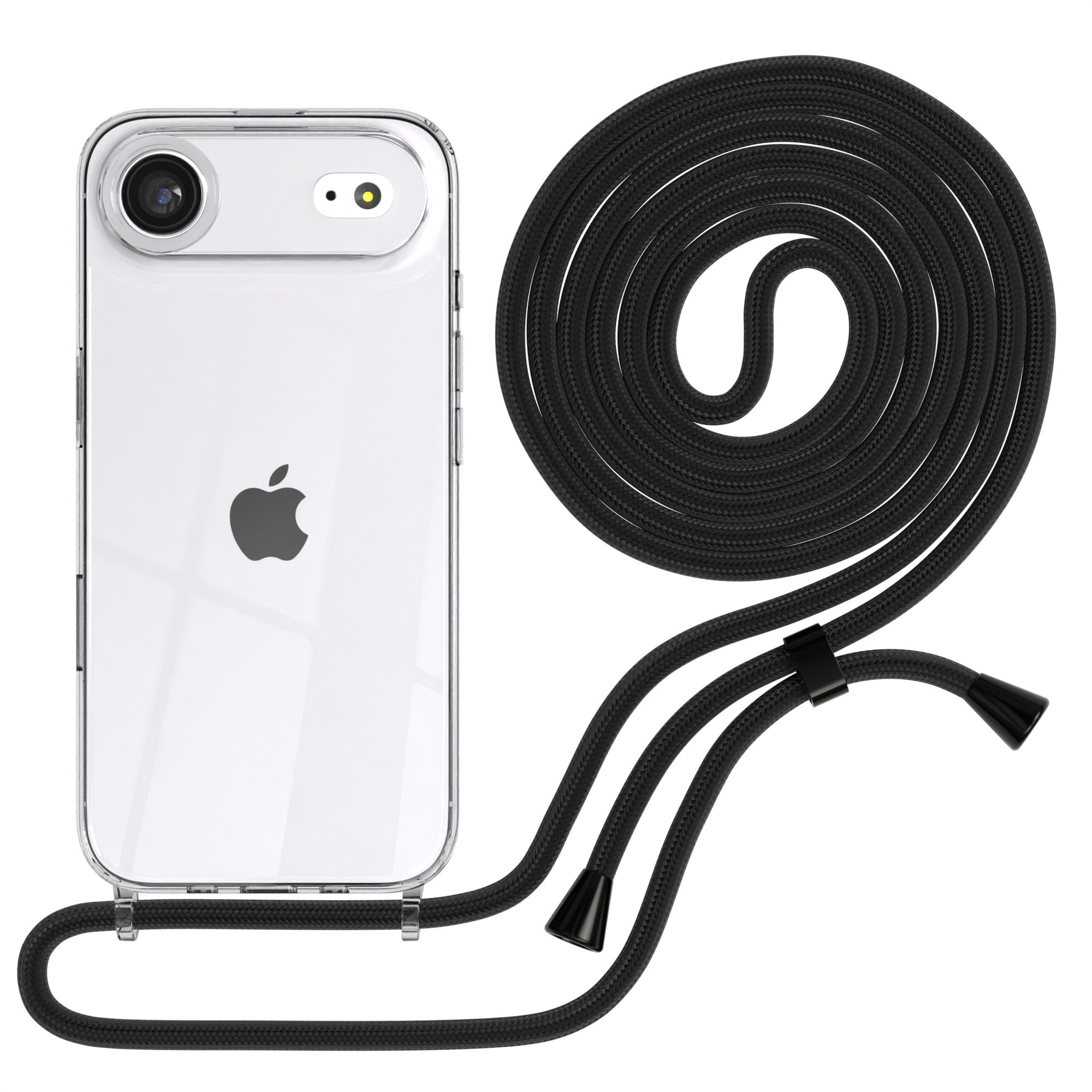 iPhone Air transparente Hülle + Kordel