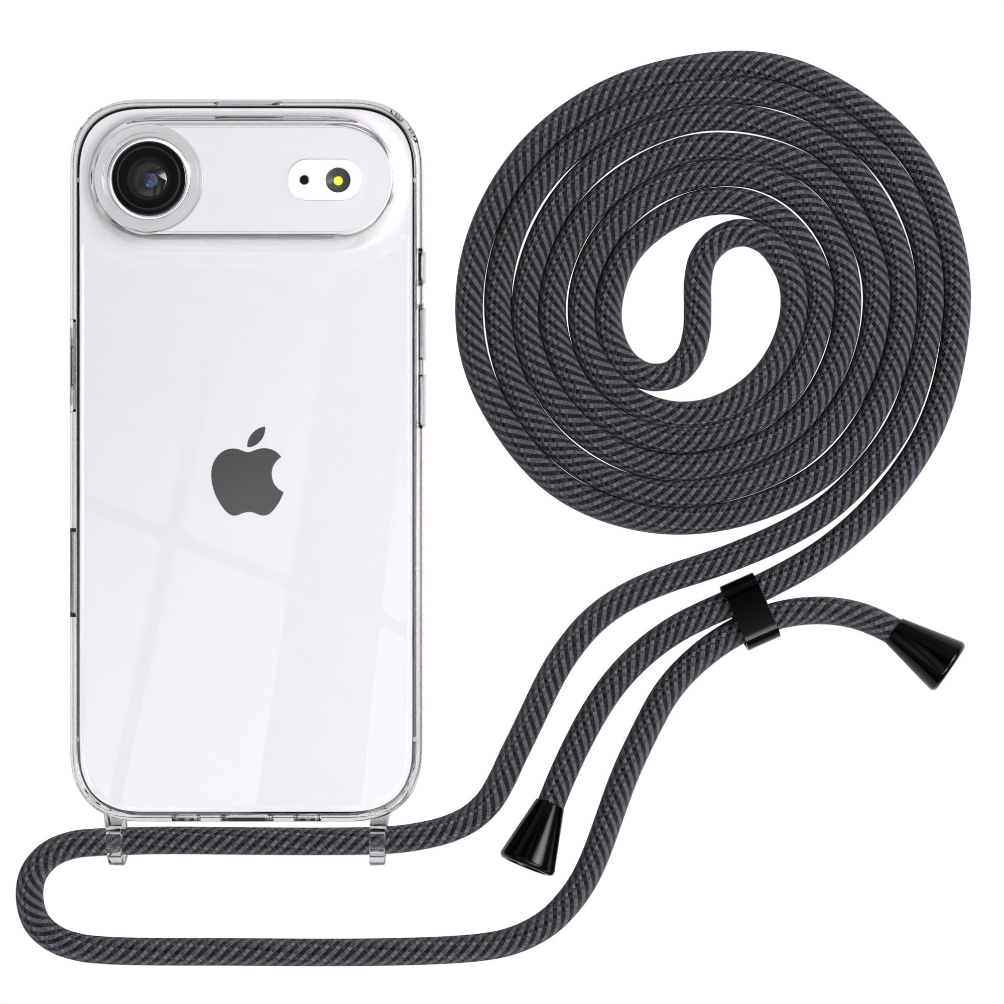 iPhone Air transparente Hülle + Kordel