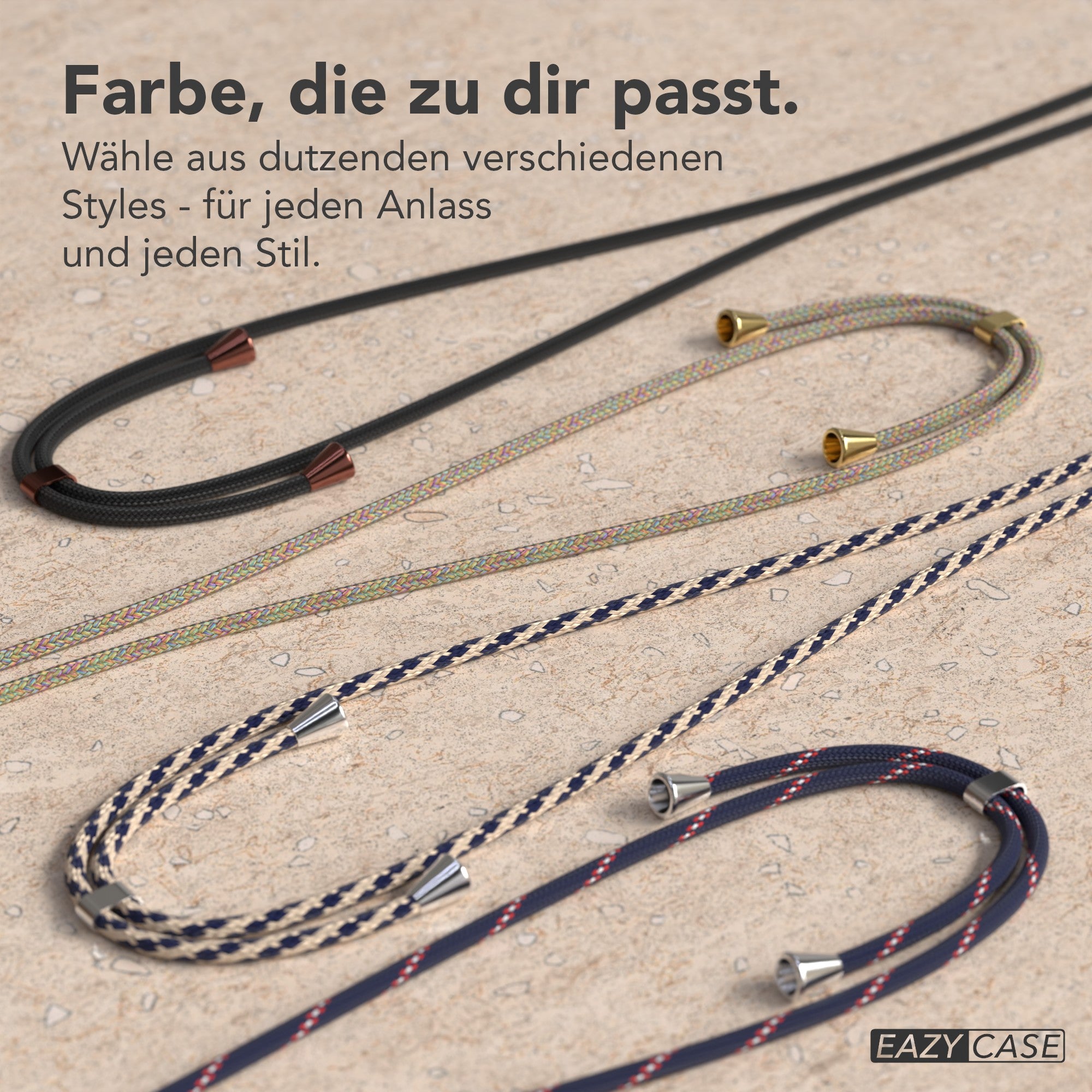 iPhone Air transparente Hülle + Kordel