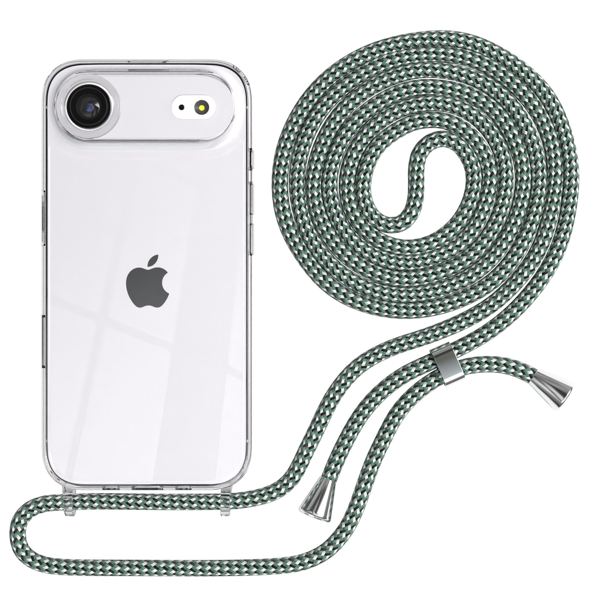 iPhone Air transparente Hülle + Kordel