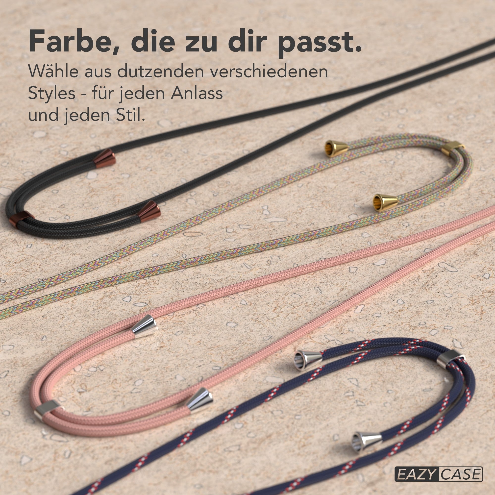 iPhone Air transparente Hülle + Kordel