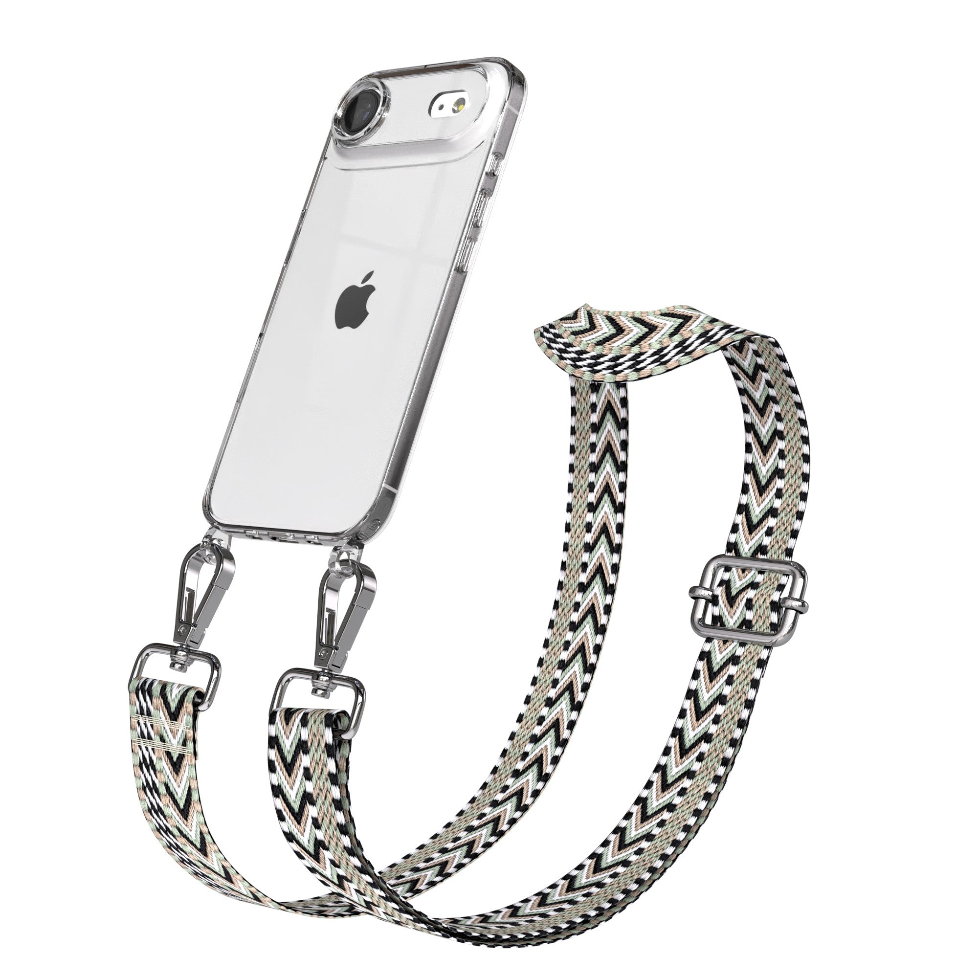 iPhone Air Handykette mit Boho Band verstellbar Umhängen