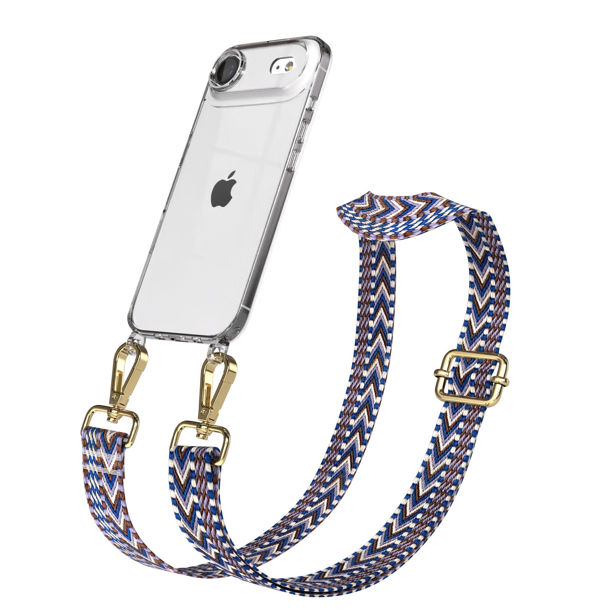 iPhone Air Handykette mit Boho Band verstellbar Umhängen