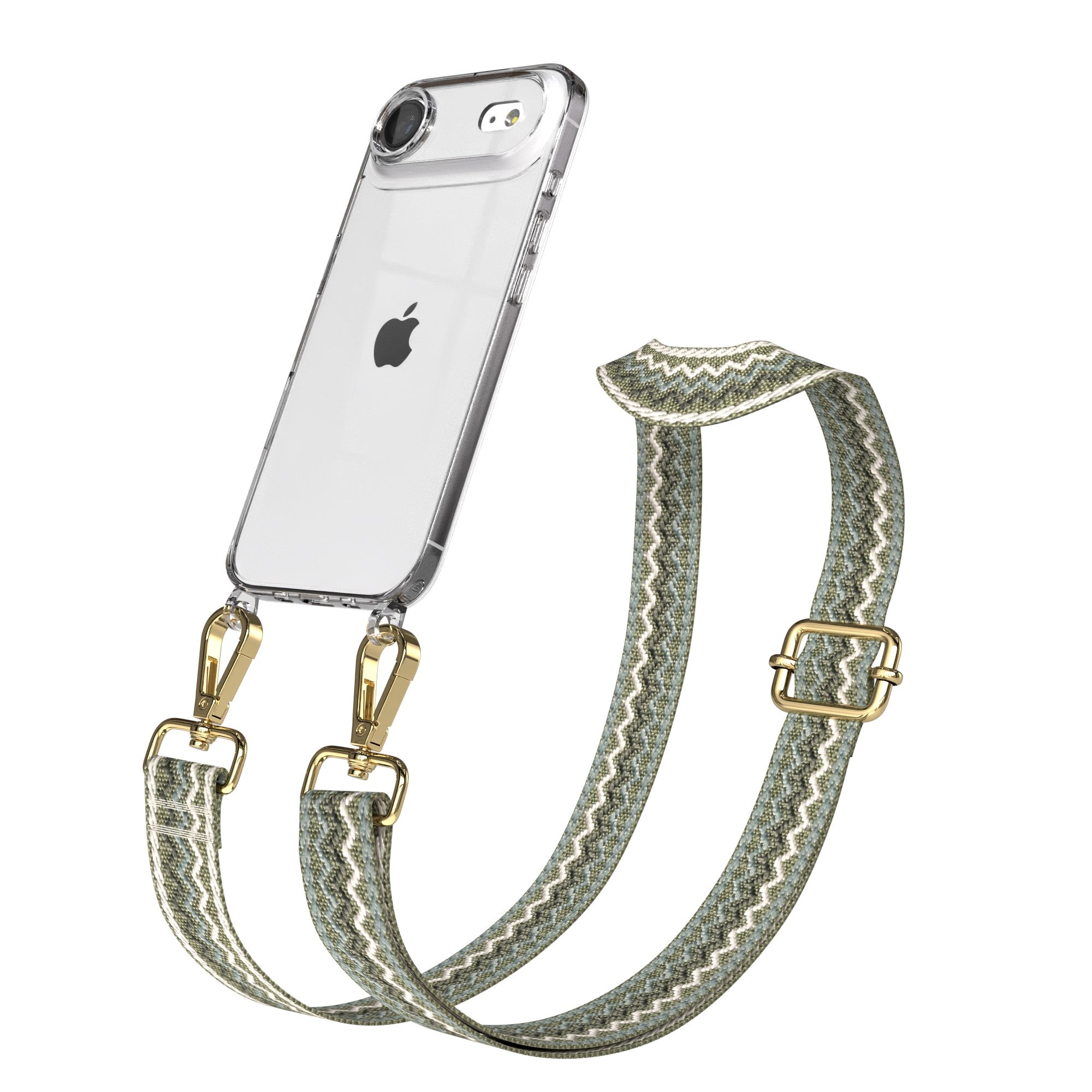 iPhone Air Handykette mit Boho Band verstellbar Umhängen
