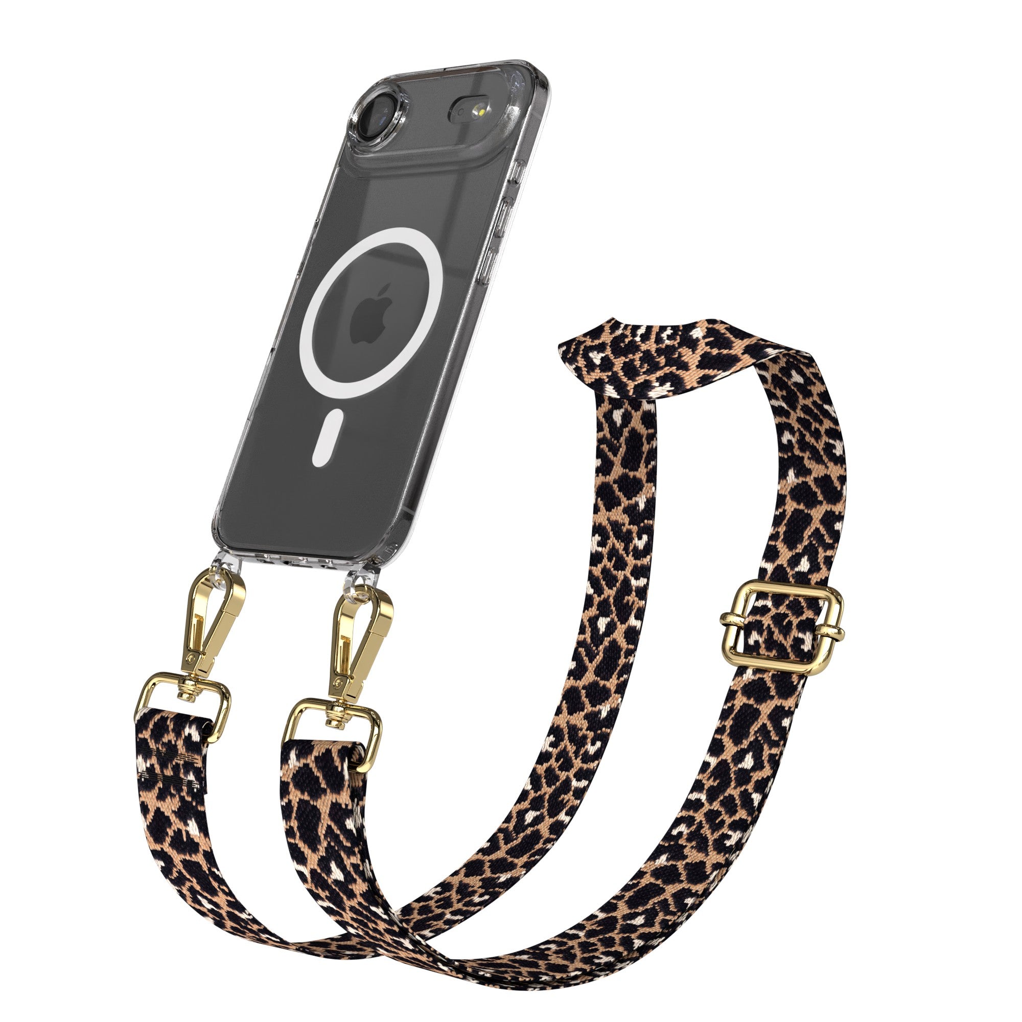 iPhone Air MagSafe Handykette mit verstellbarem Boho Band zum Umhängen