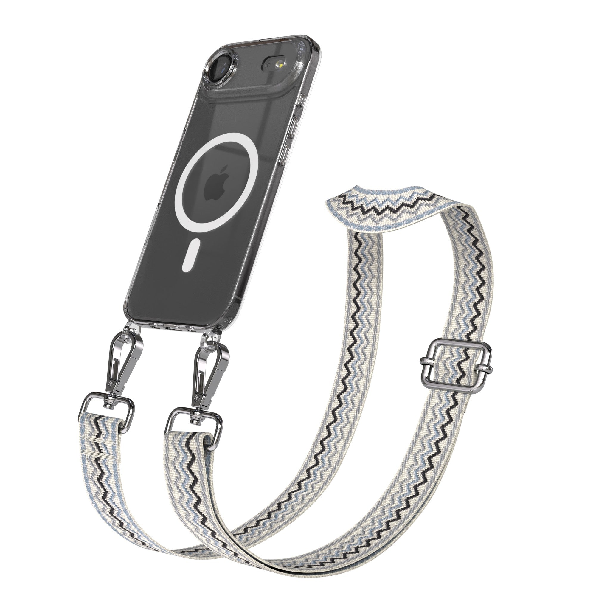 iPhone Air MagSafe Handykette mit verstellbarem Boho Band zum Umhängen