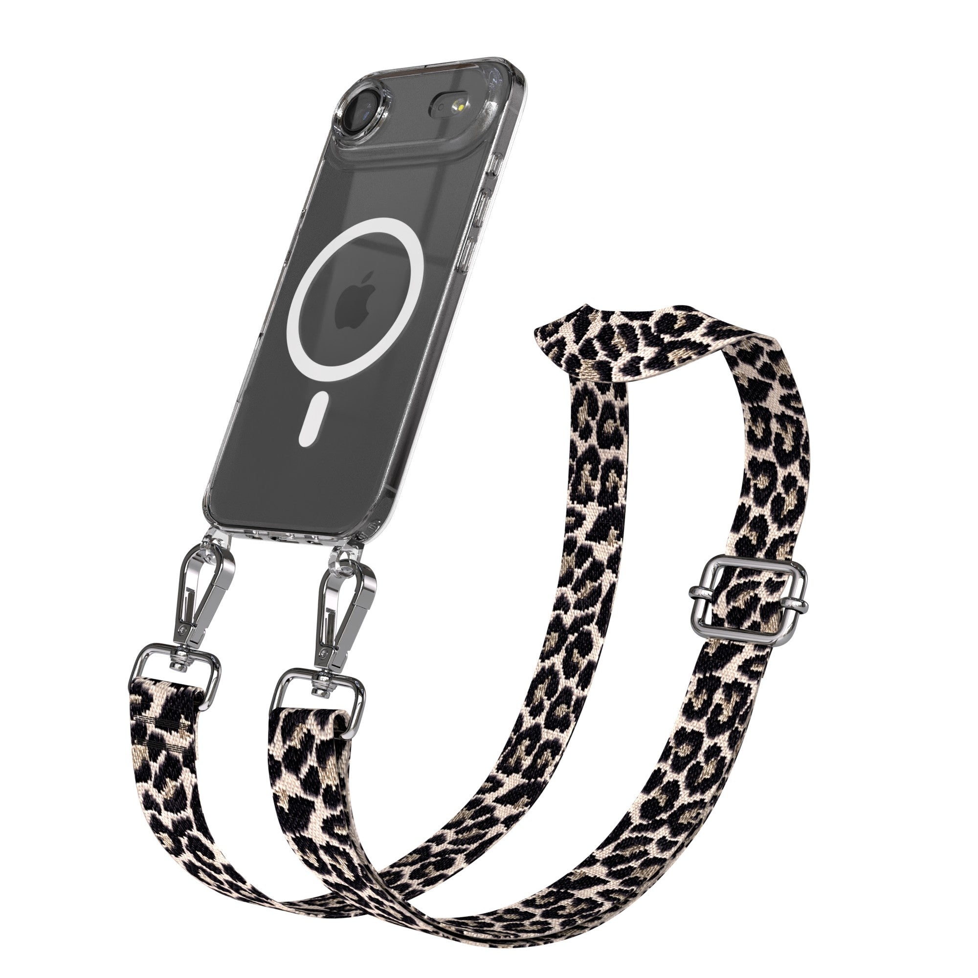iPhone Air MagSafe Handykette mit verstellbarem Boho Band zum Umhängen