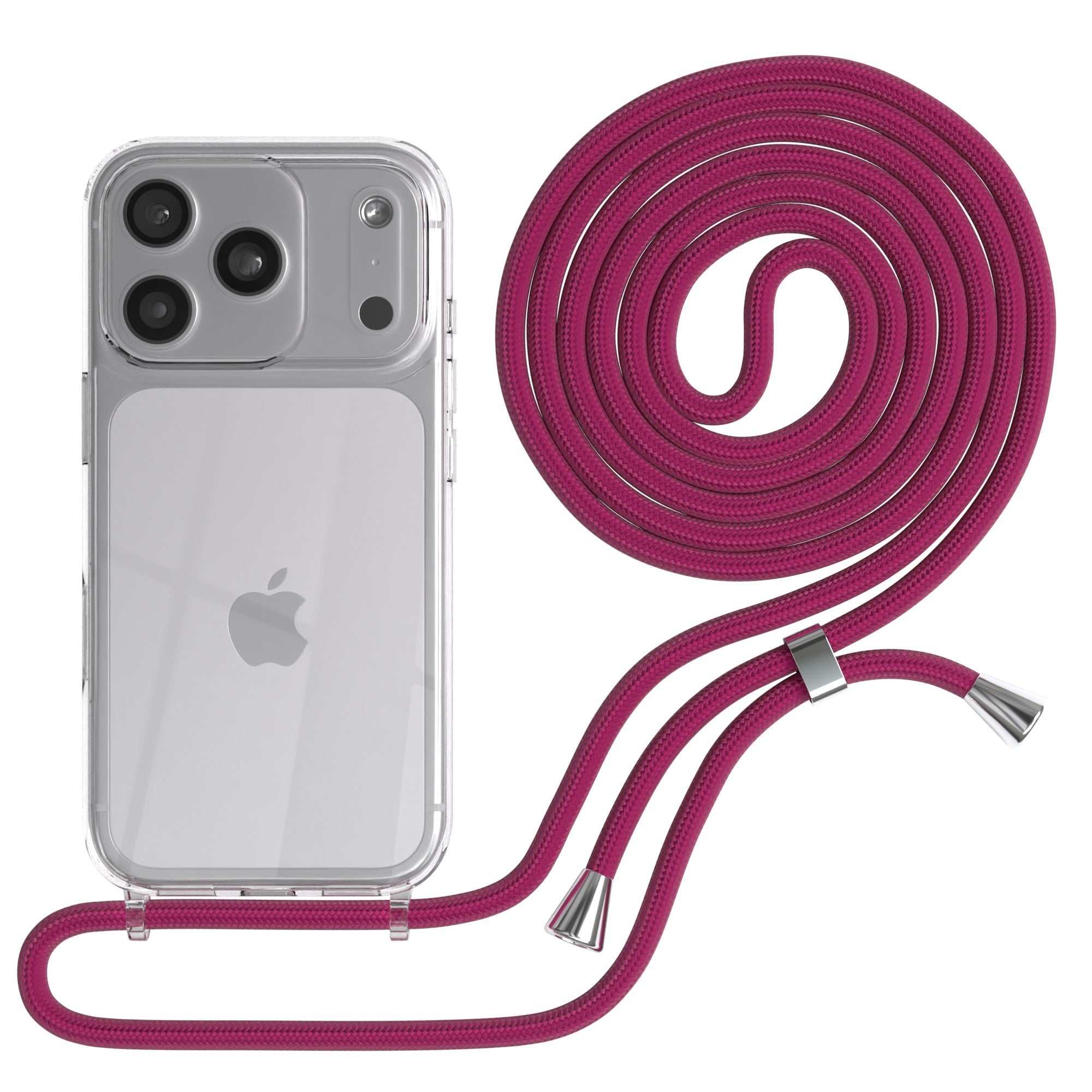 iPhone 17 Pro transparente Hülle + Kordel