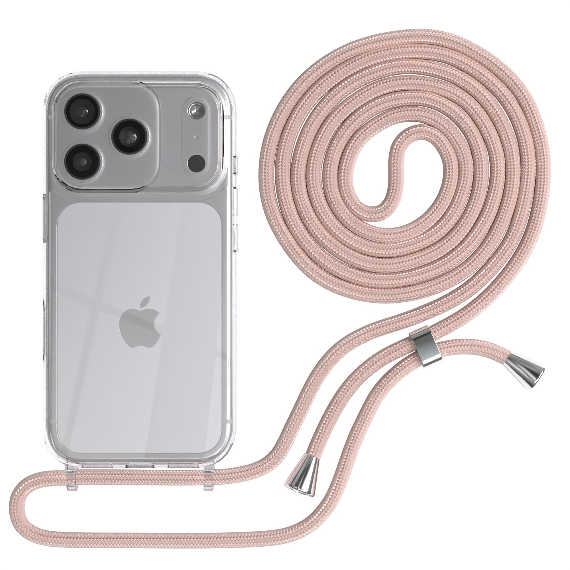 iPhone 17 Pro transparente Hülle + Kordel
