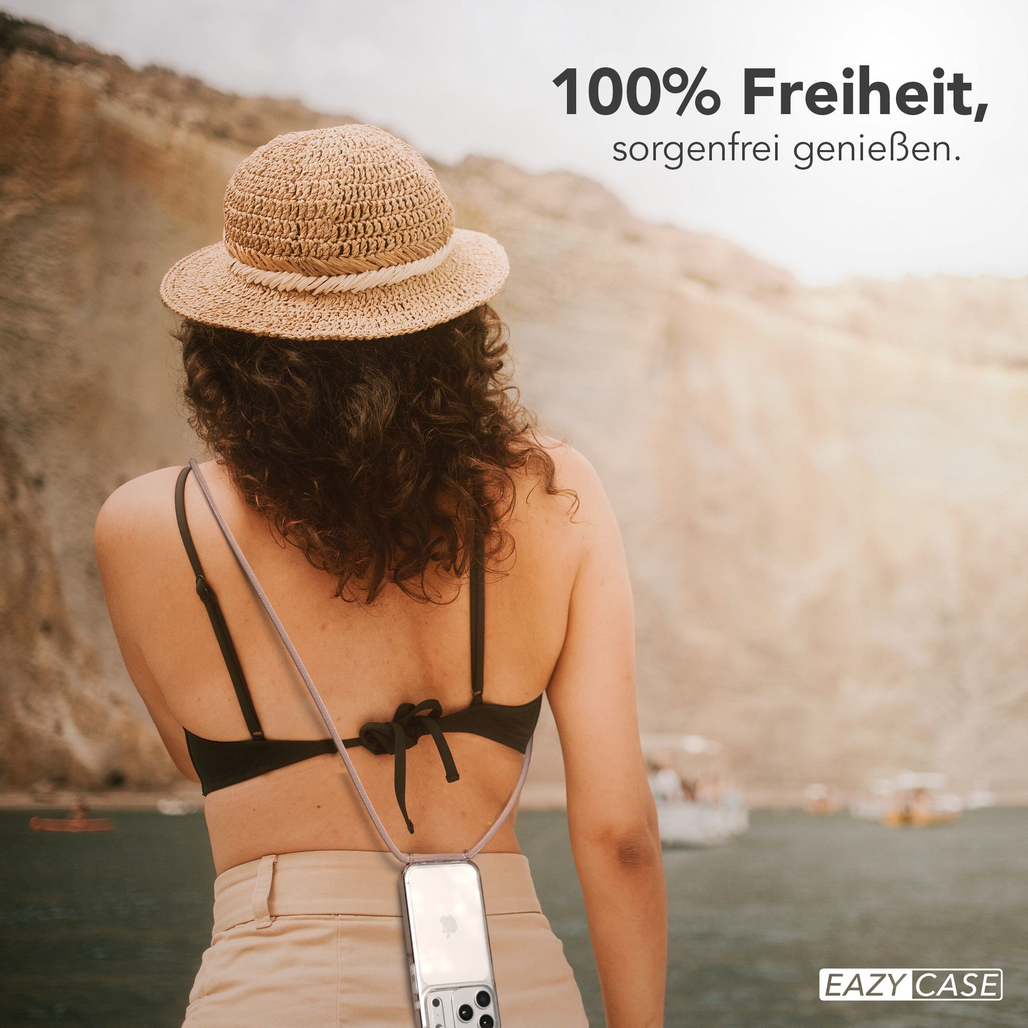 iPhone 17 Pro transparente Hülle + Kordel