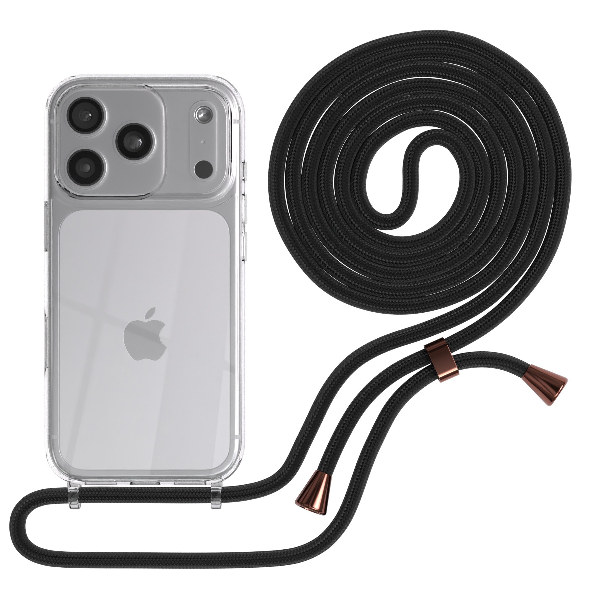 iPhone 17 Pro transparente Hülle + Kordel