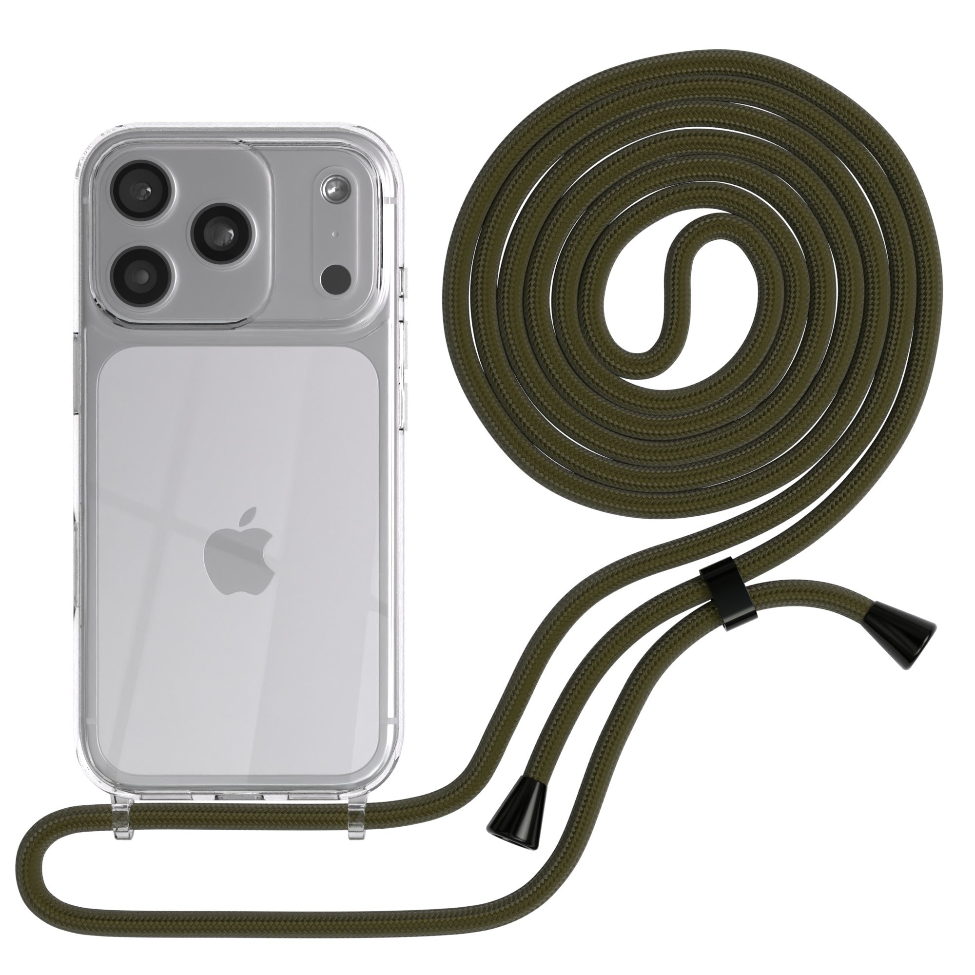 iPhone 17 Pro transparente Hülle + Kordel