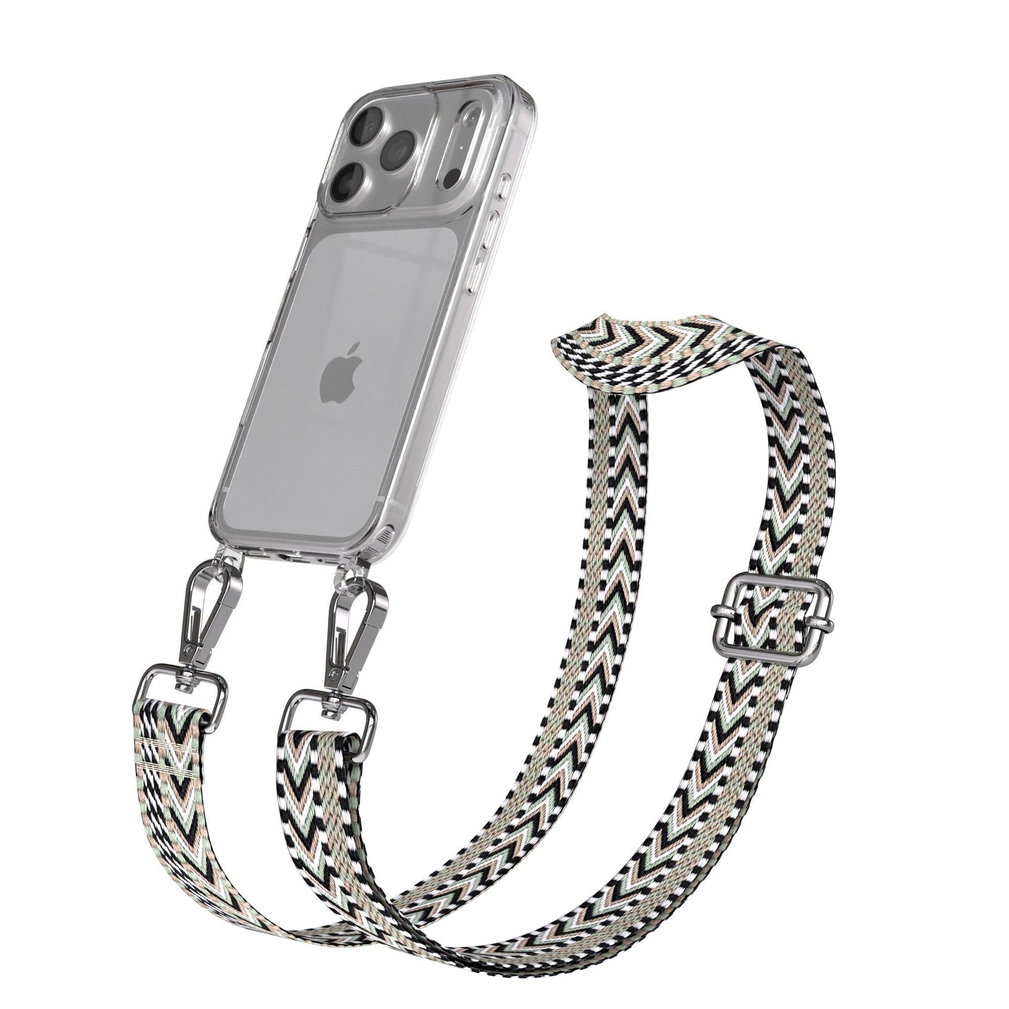 iPhone 17 Pro Handykette mit verstellbarem Boho Band von EAZY CASE