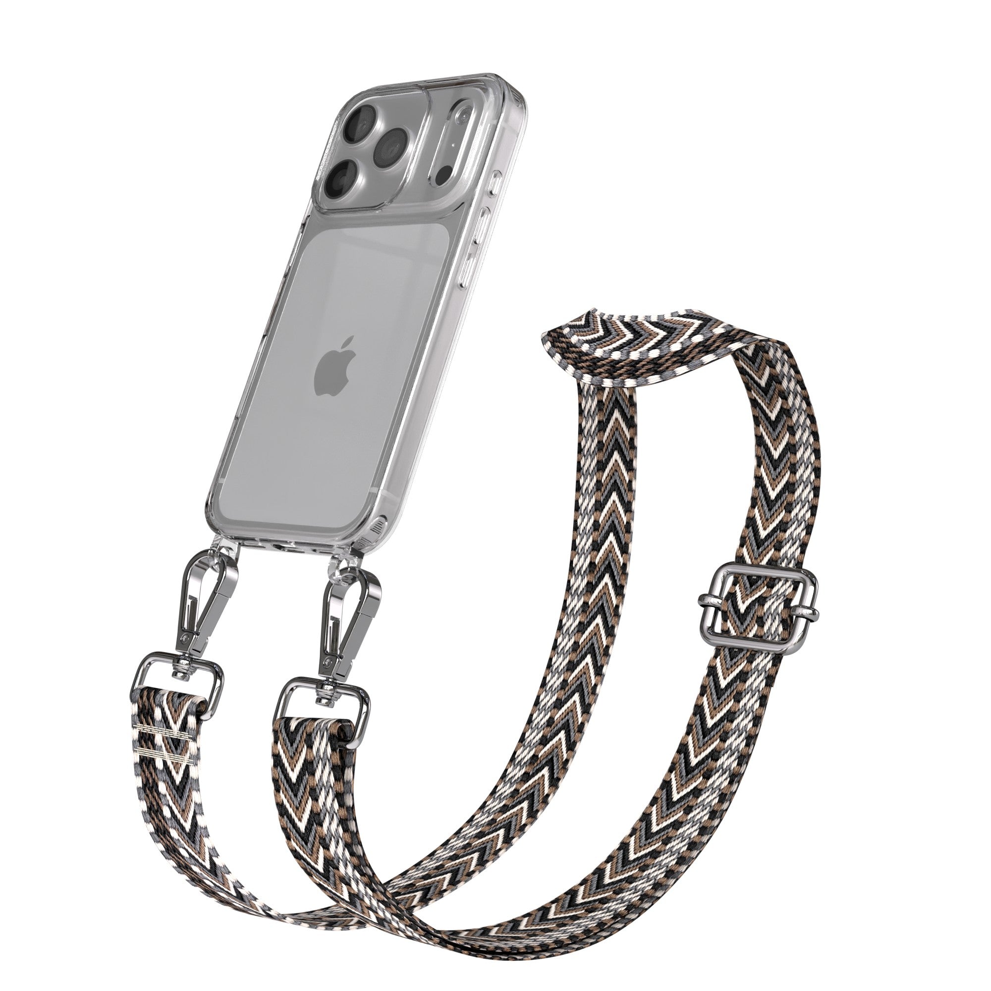 iPhone 17 Pro Handykette mit verstellbarem Boho Band von EAZY CASE