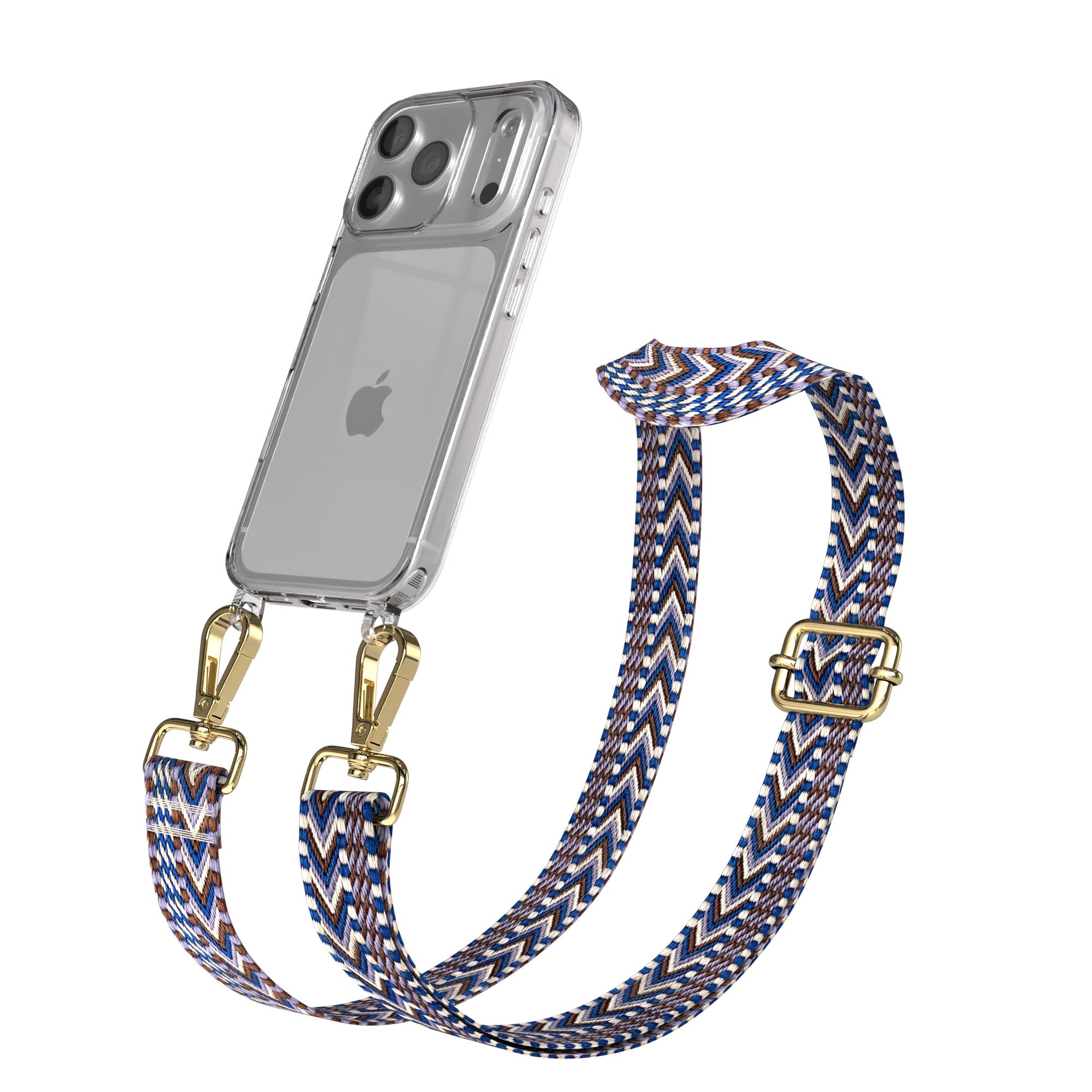 iPhone 17 Pro Handykette mit verstellbarem Boho Band von EAZY CASE
