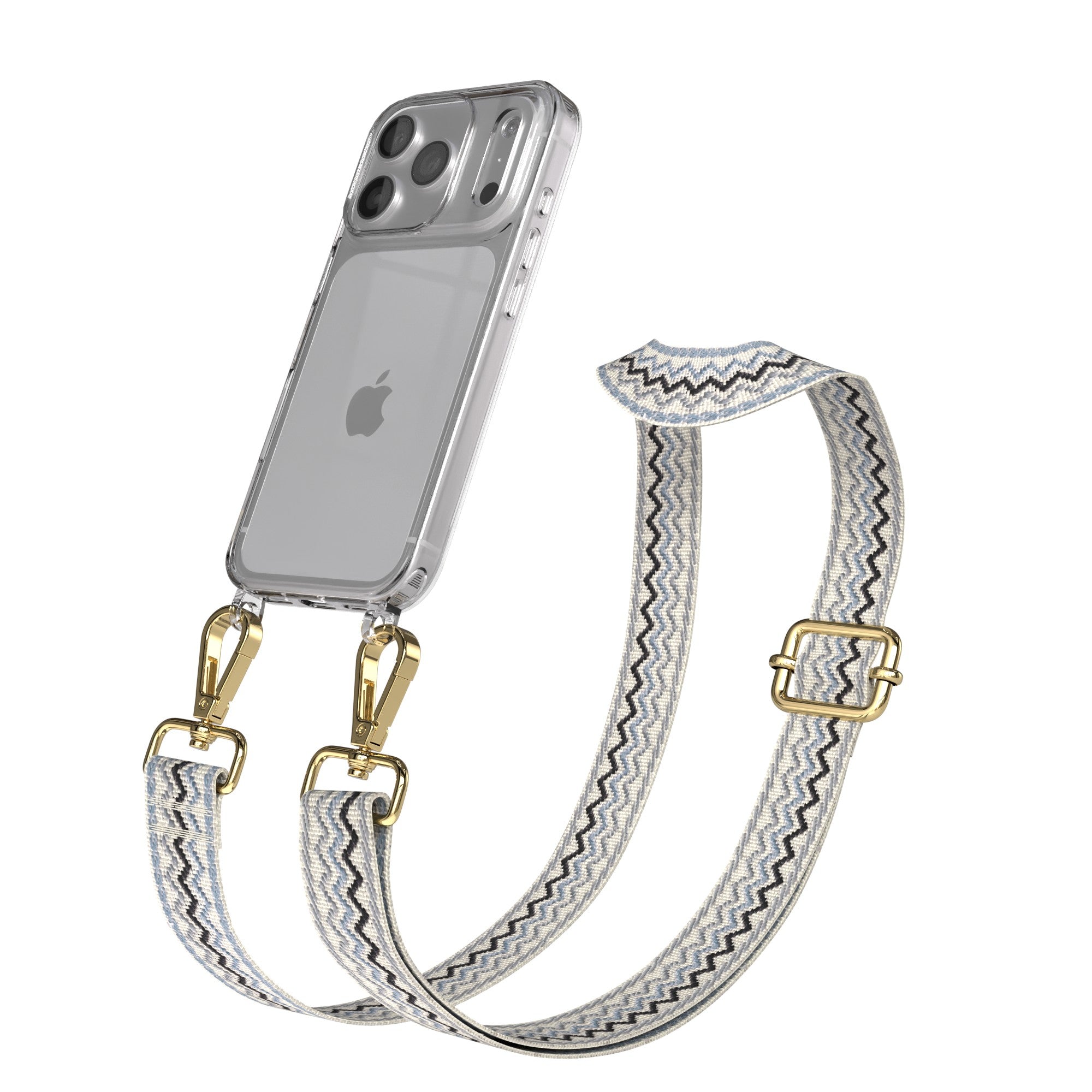 iPhone 17 Pro Handykette mit verstellbarem Boho Band von EAZY CASE
