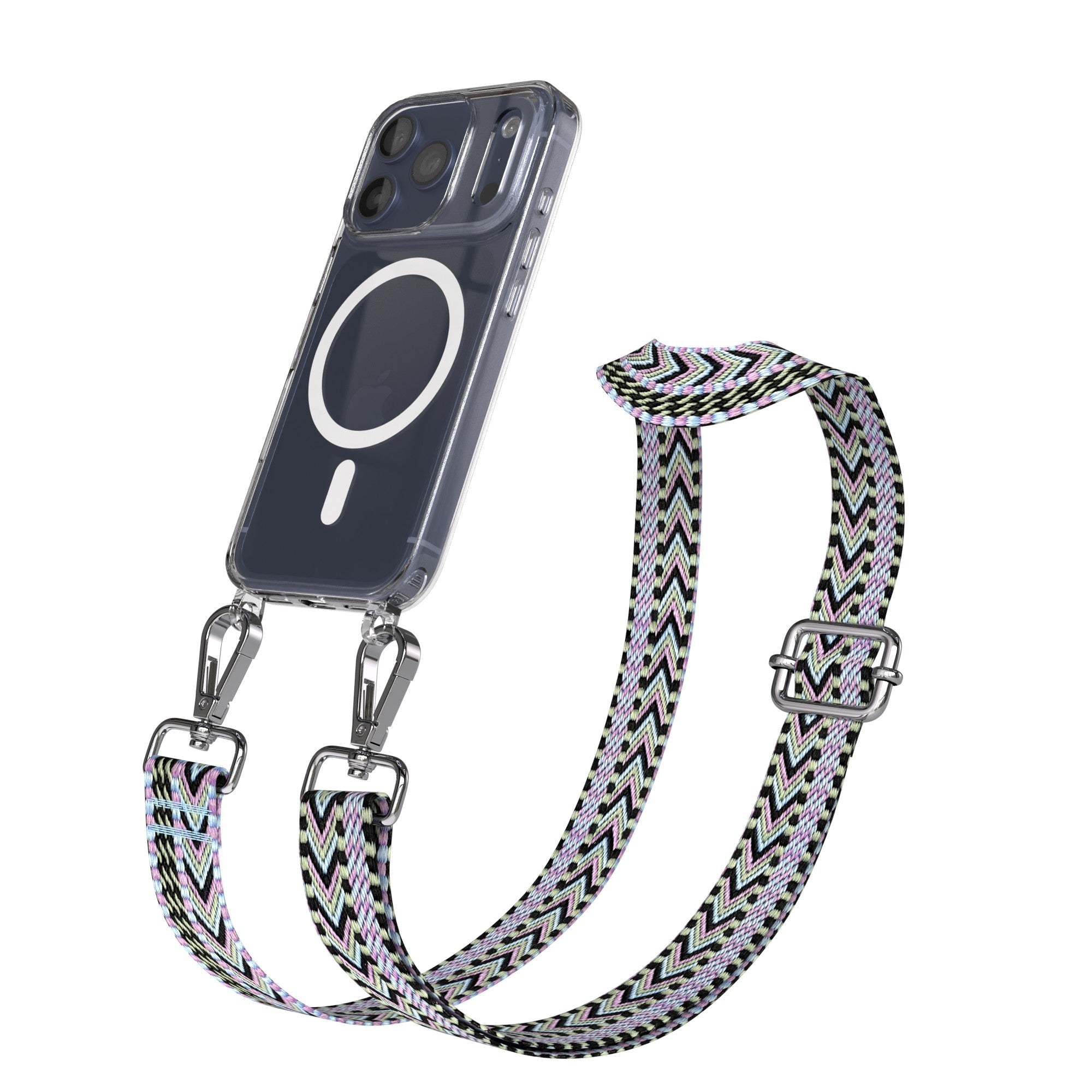 iPhone 17 Pro MagSafe Handykette mit verstellbarem Boho Band EAZY CASE