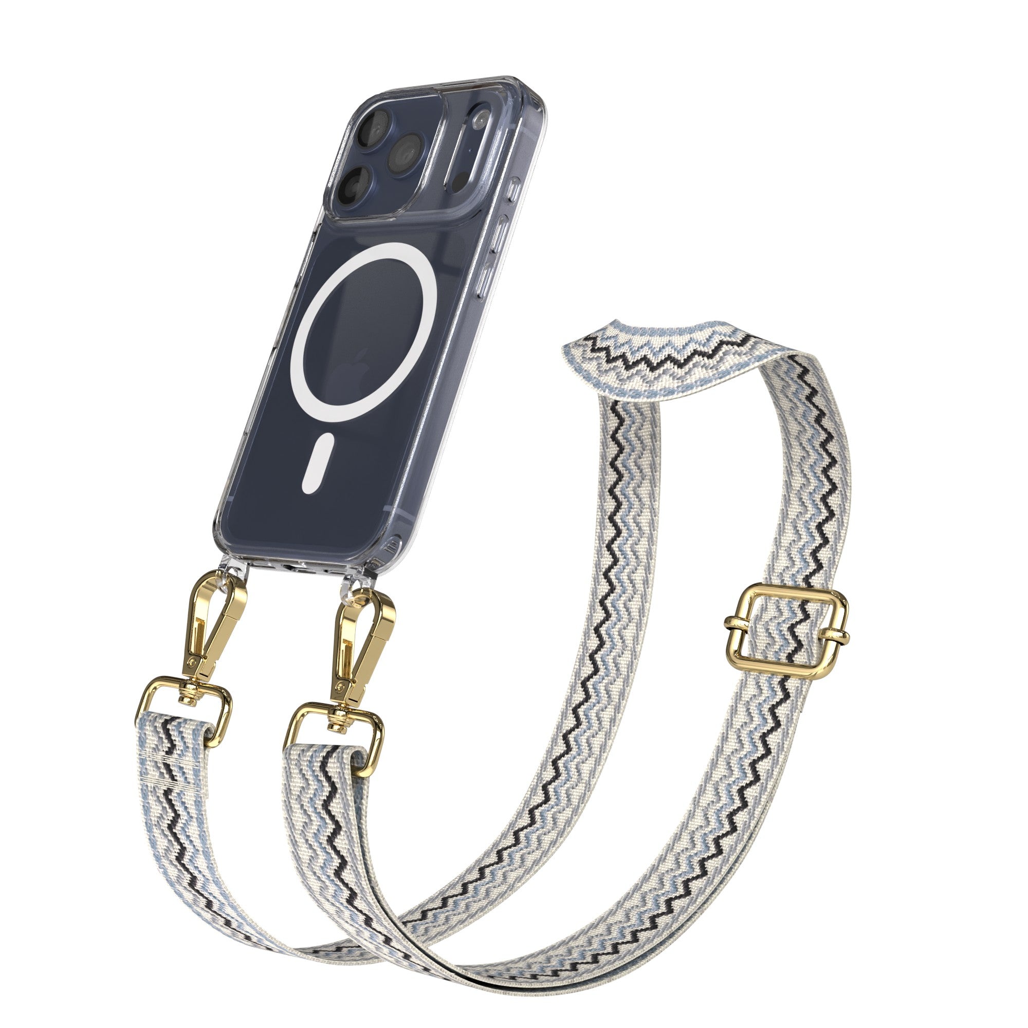 iPhone 17 Pro MagSafe Handykette mit verstellbarem Boho Band EAZY CASE