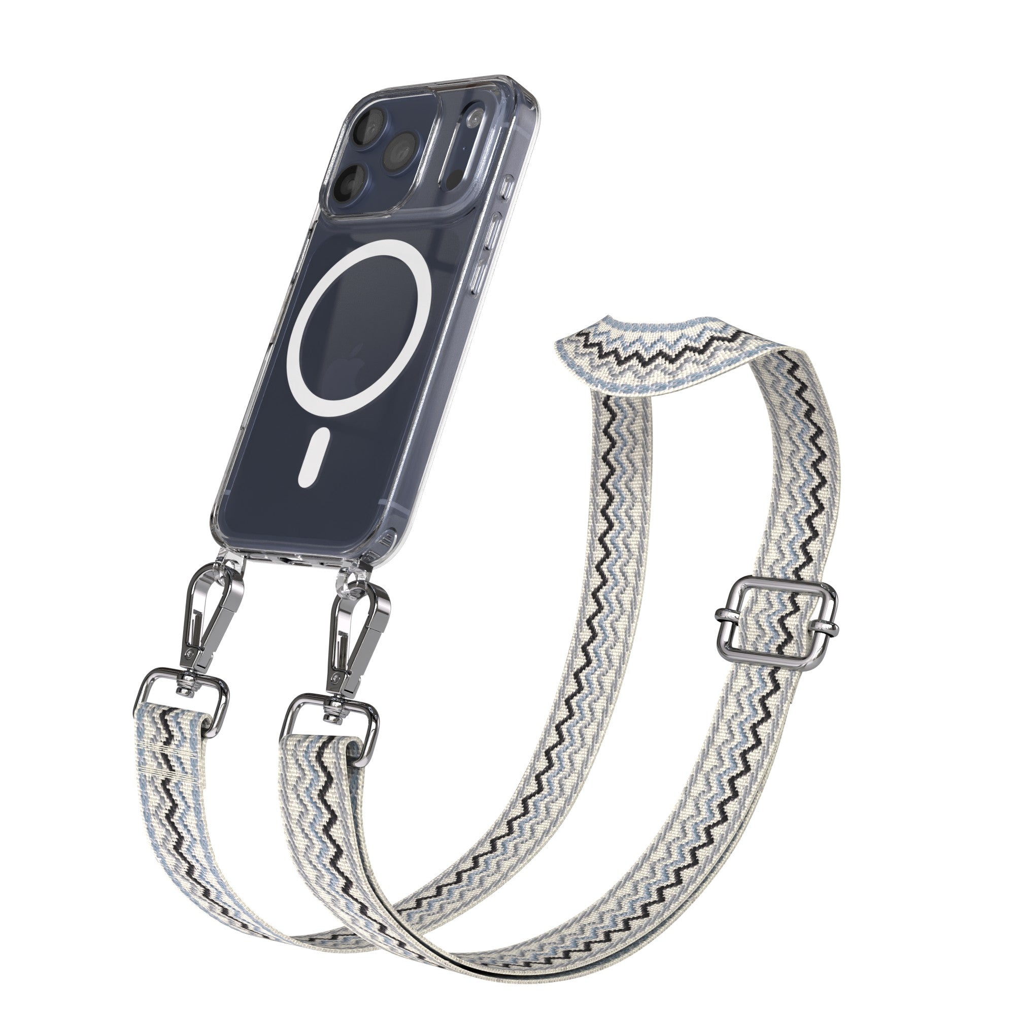 iPhone 17 Pro MagSafe Handykette mit verstellbarem Boho Band EAZY CASE