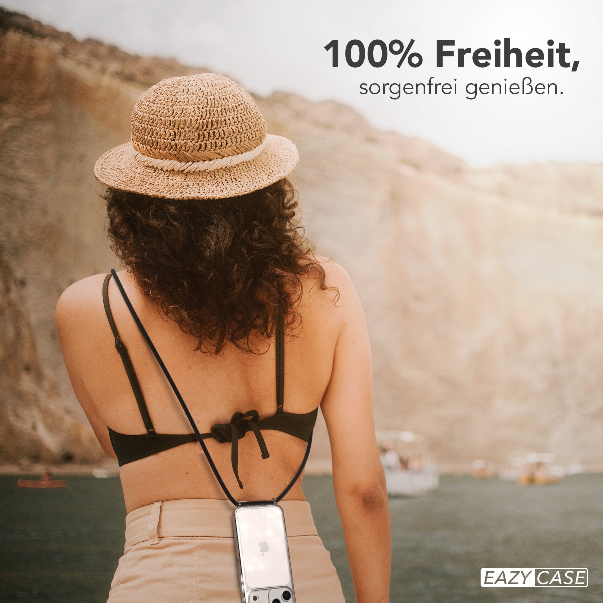 iPhone 17 Pro Max transparente Hülle + Kordel