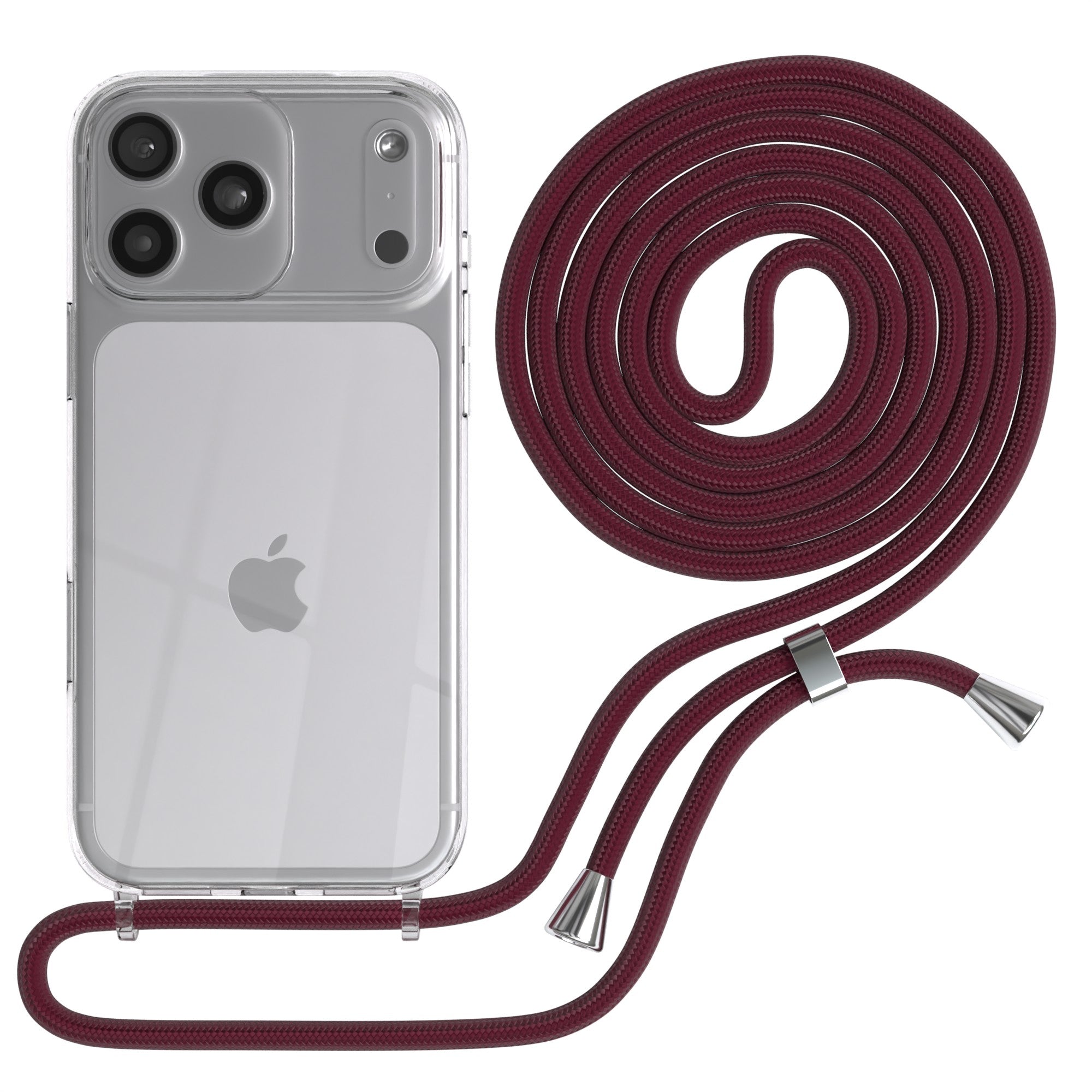 iPhone 17 Pro Max transparente Hülle + Kordel