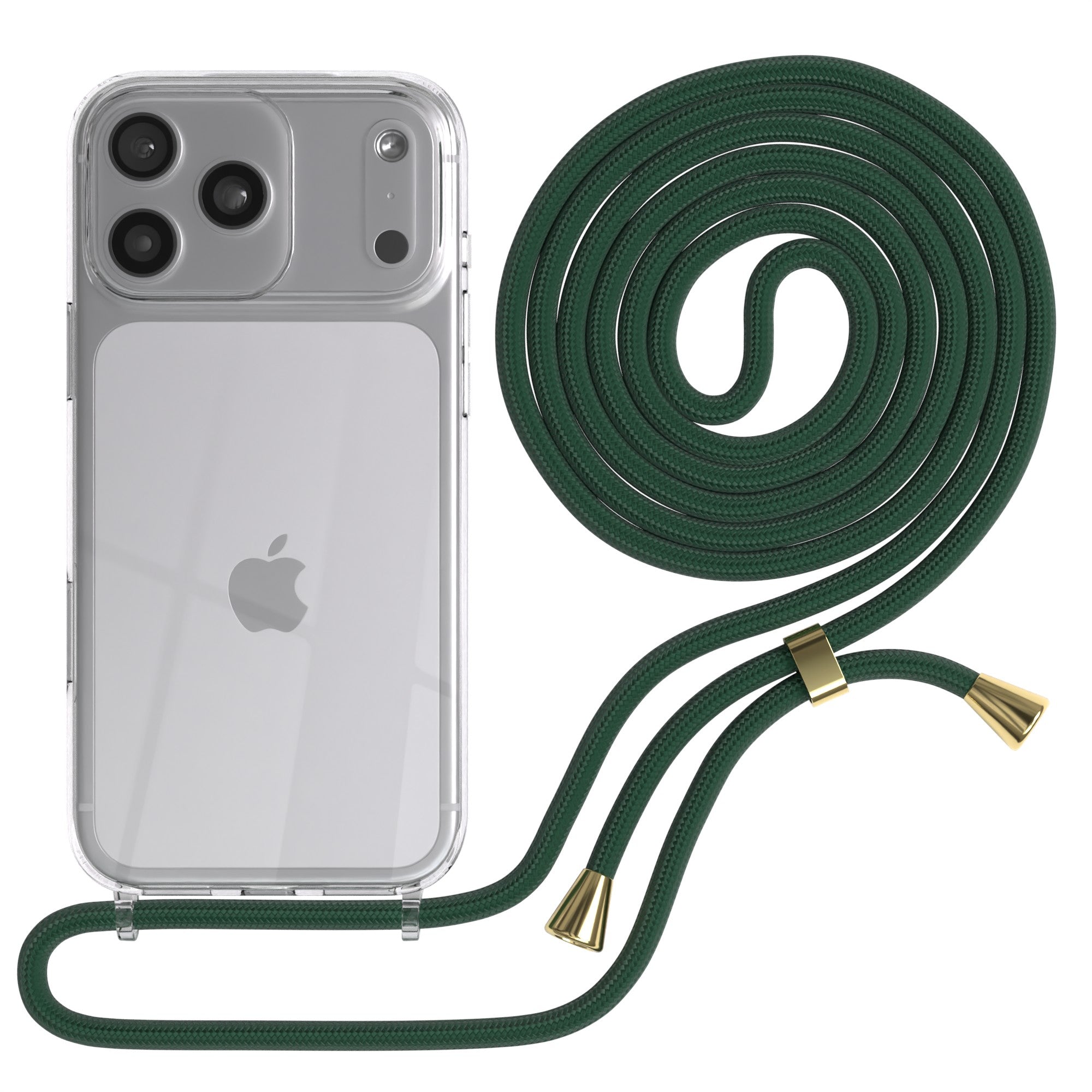 iPhone 17 Pro Max transparente Hülle + Kordel