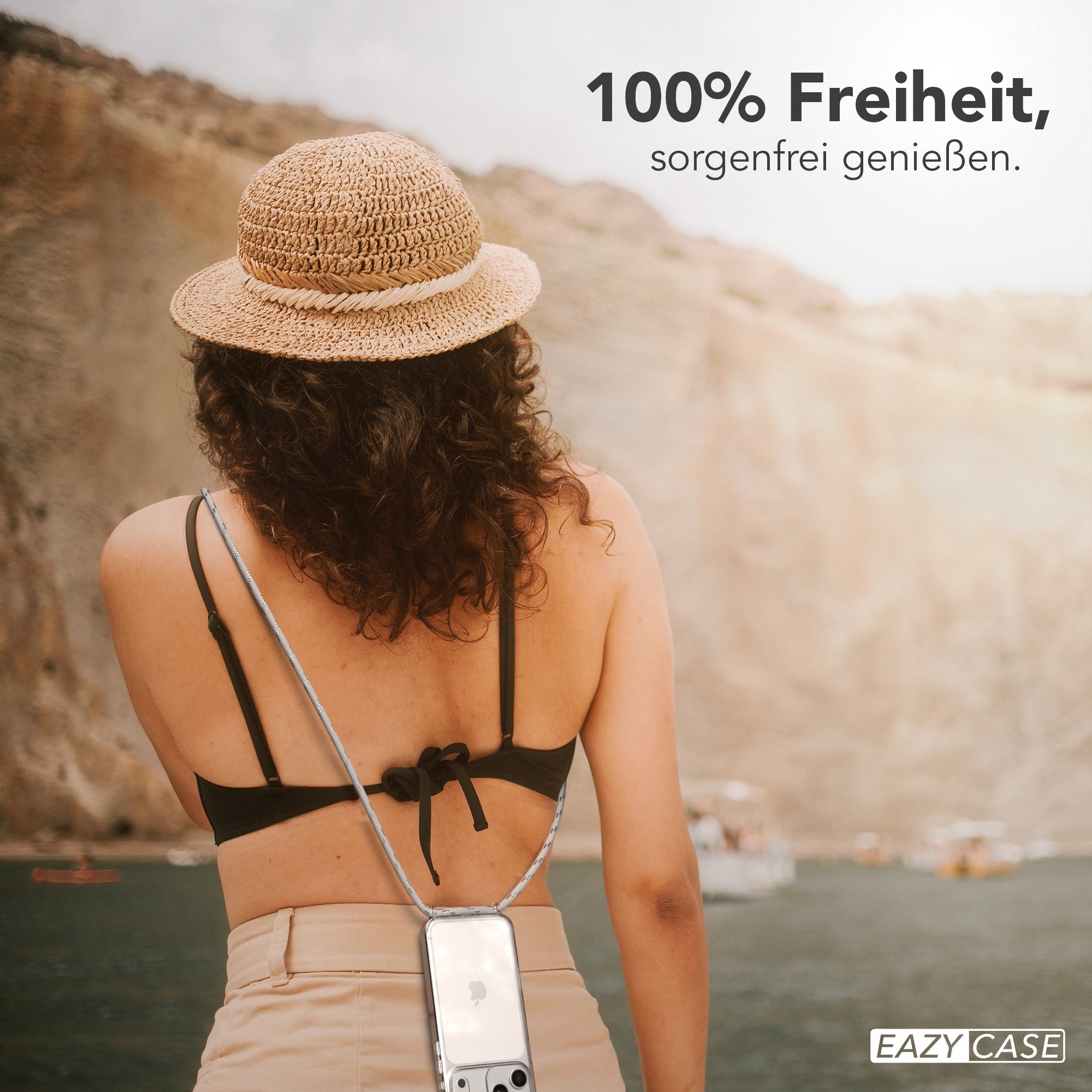 iPhone 17 Pro Max transparente Hülle + Kordel