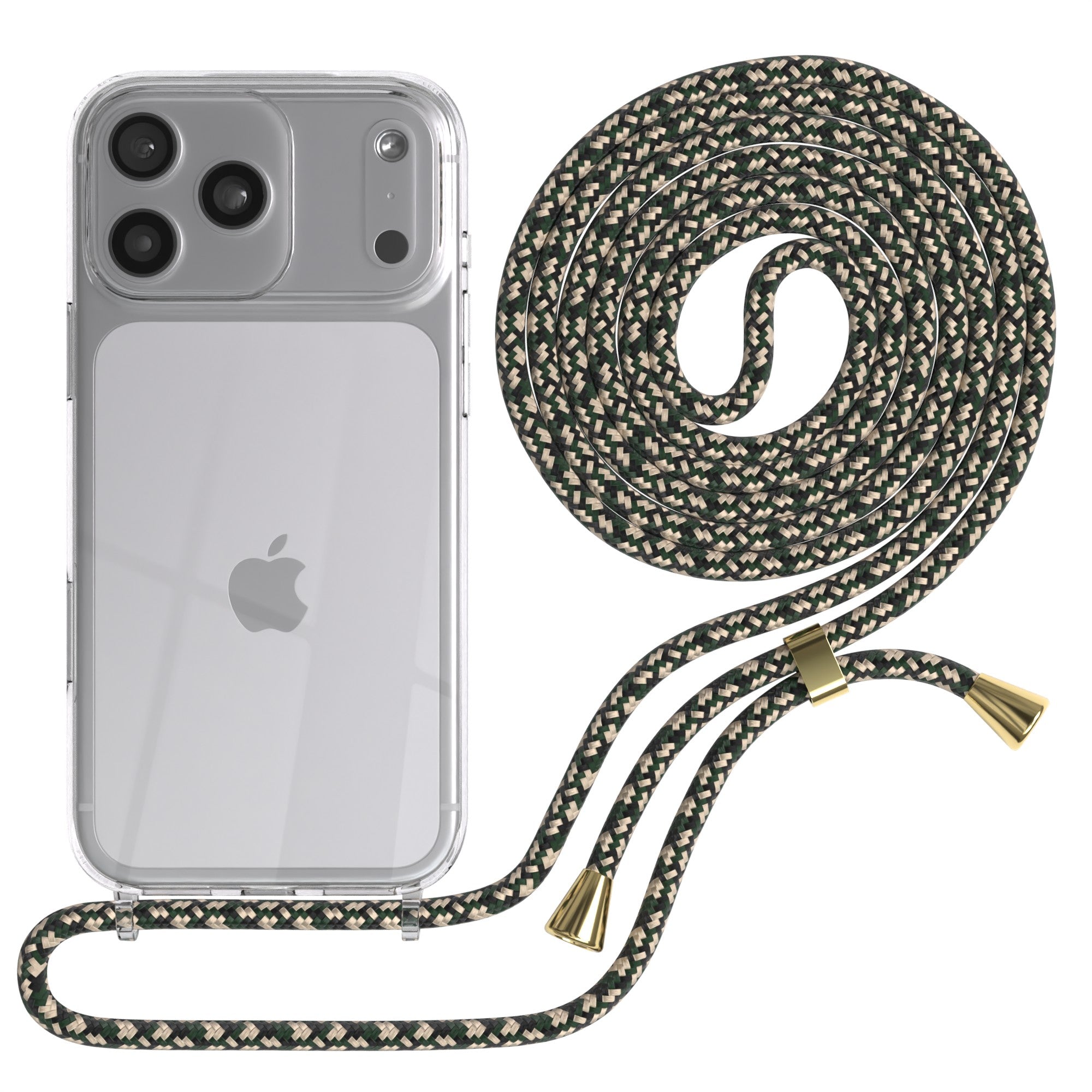 iPhone 17 Pro Max transparente Hülle + Kordel