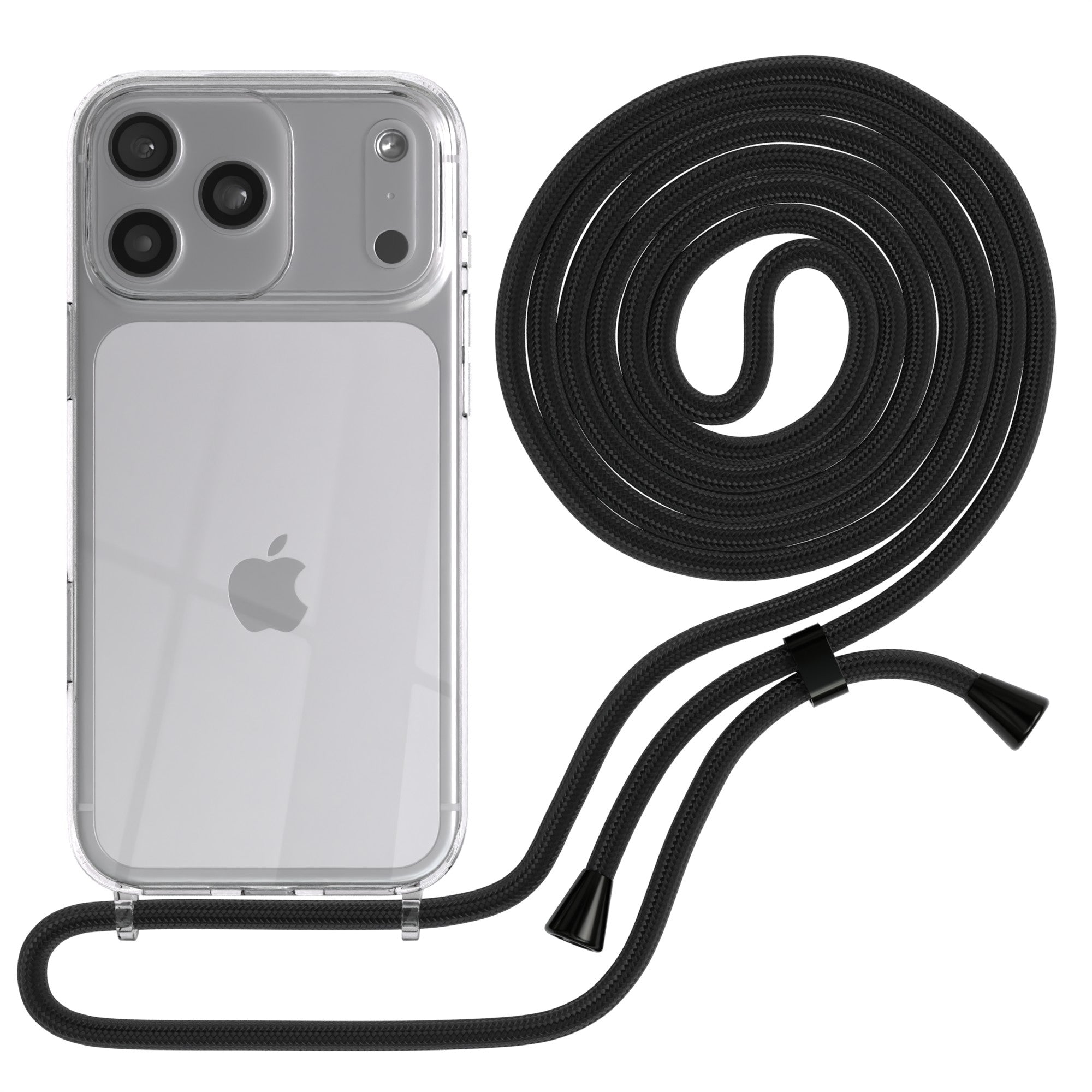 iPhone 17 Pro Max transparente Hülle + Kordel