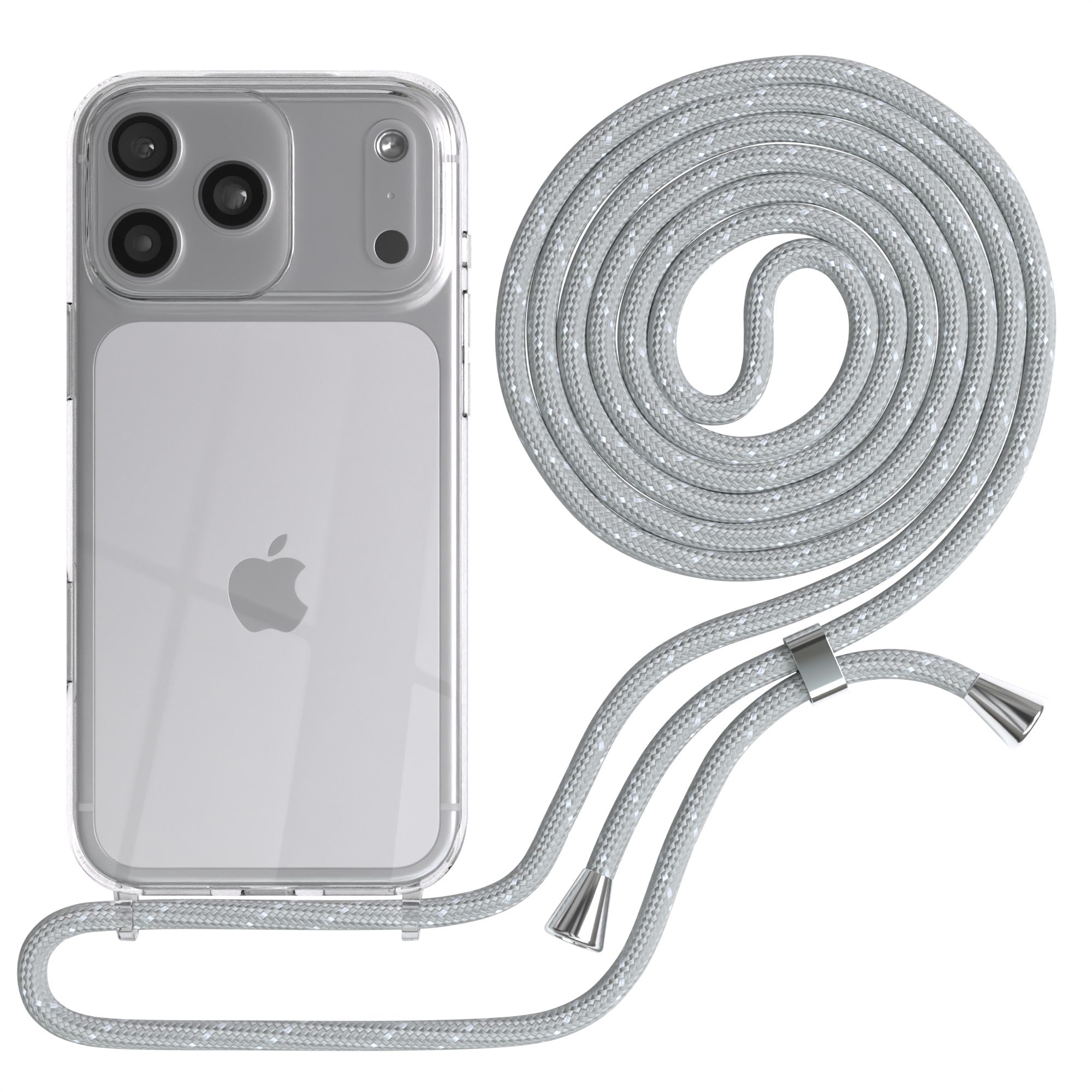 iPhone 17 Pro Max transparente Hülle + Kordel