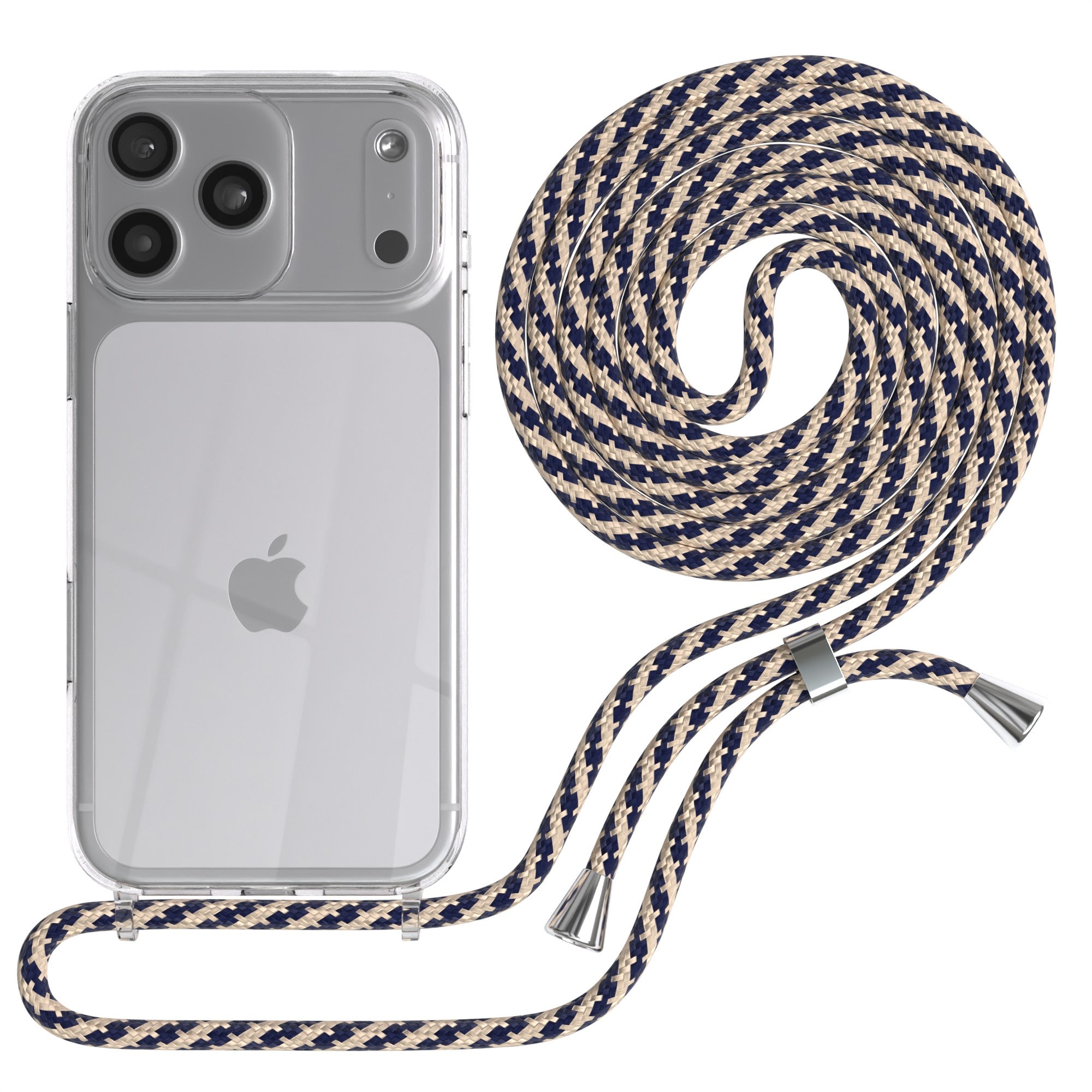 iPhone 17 Pro Max transparente Hülle + Kordel