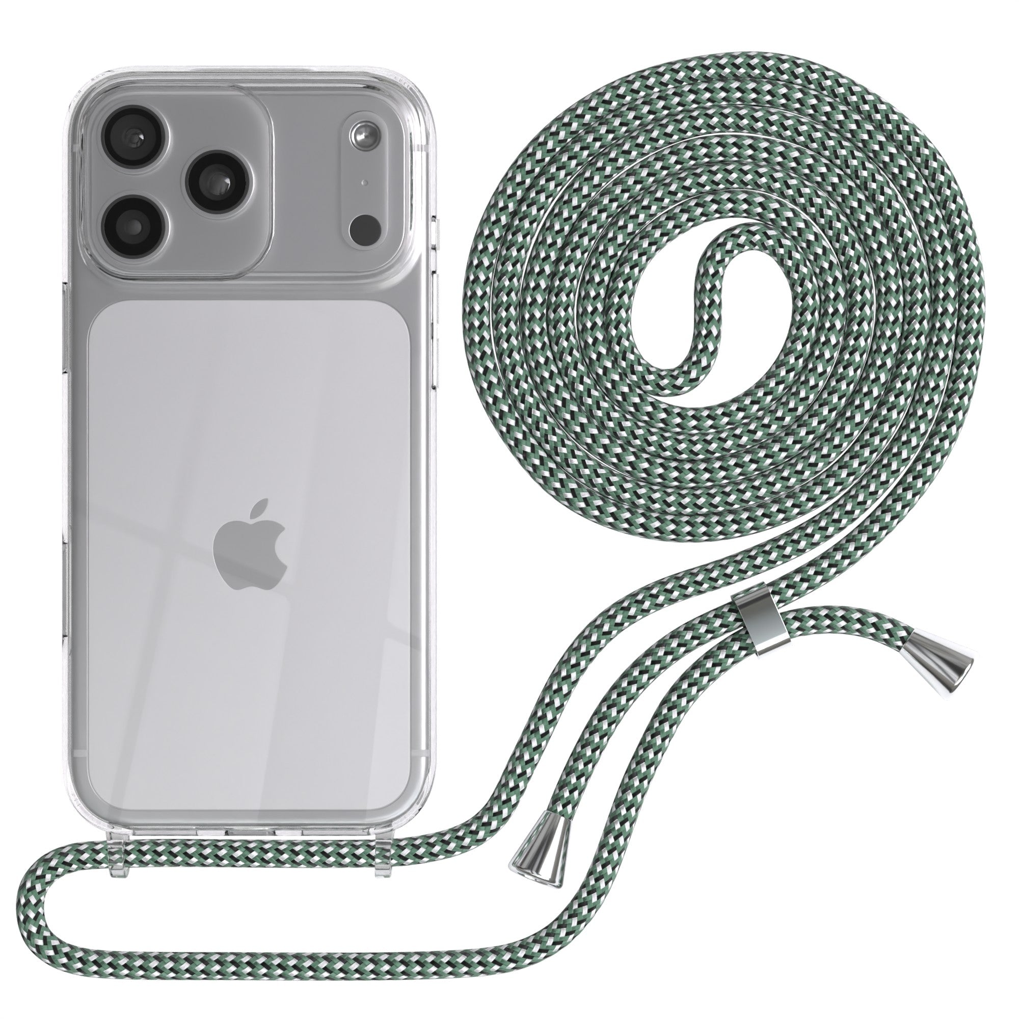 iPhone 17 Pro Max transparente Hülle + Kordel