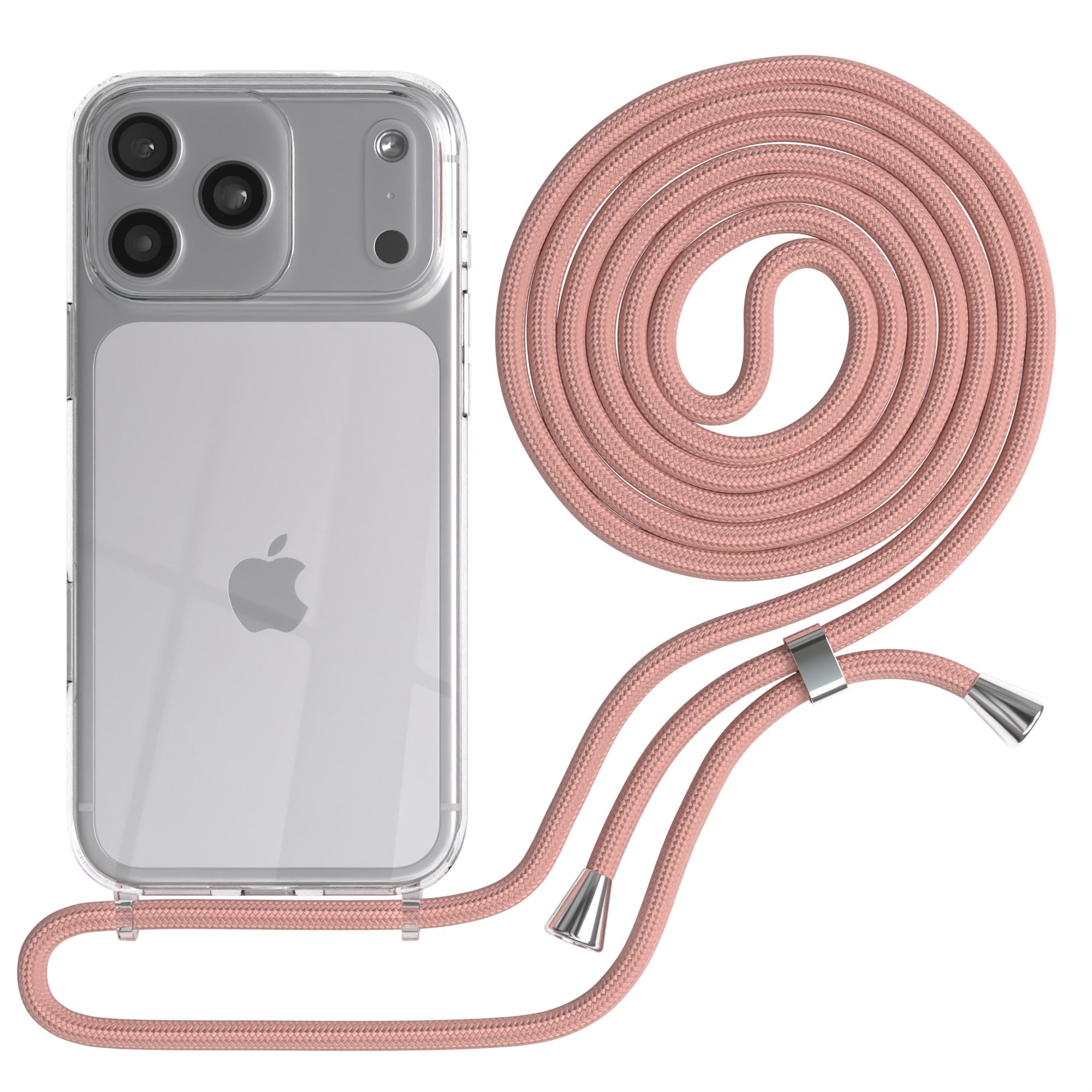 iPhone 17 Pro Max transparente Hülle + Kordel