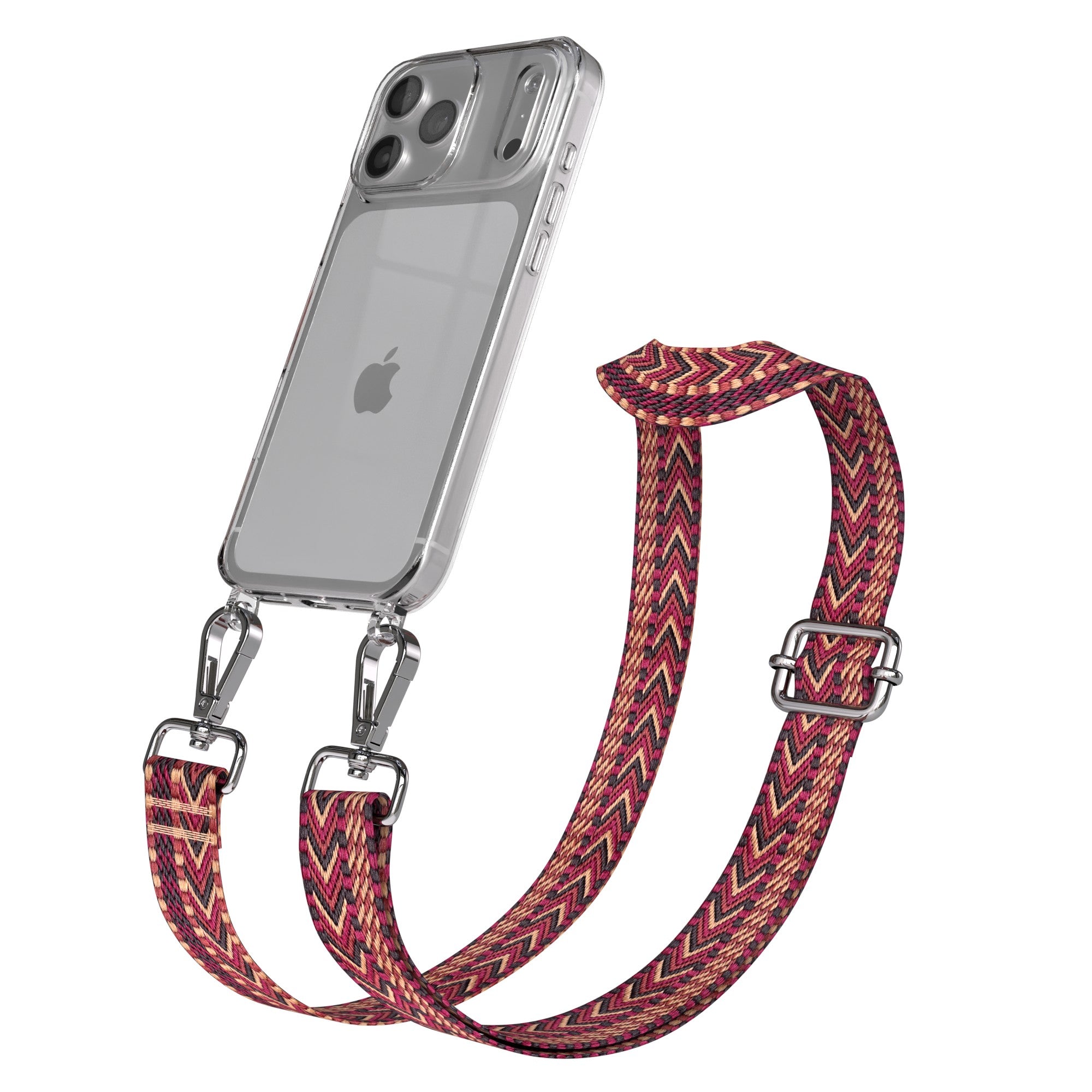 iPhone 17 Pro Max Handykette mit verstellbarem Boho Trageriemen von EAZY CASE